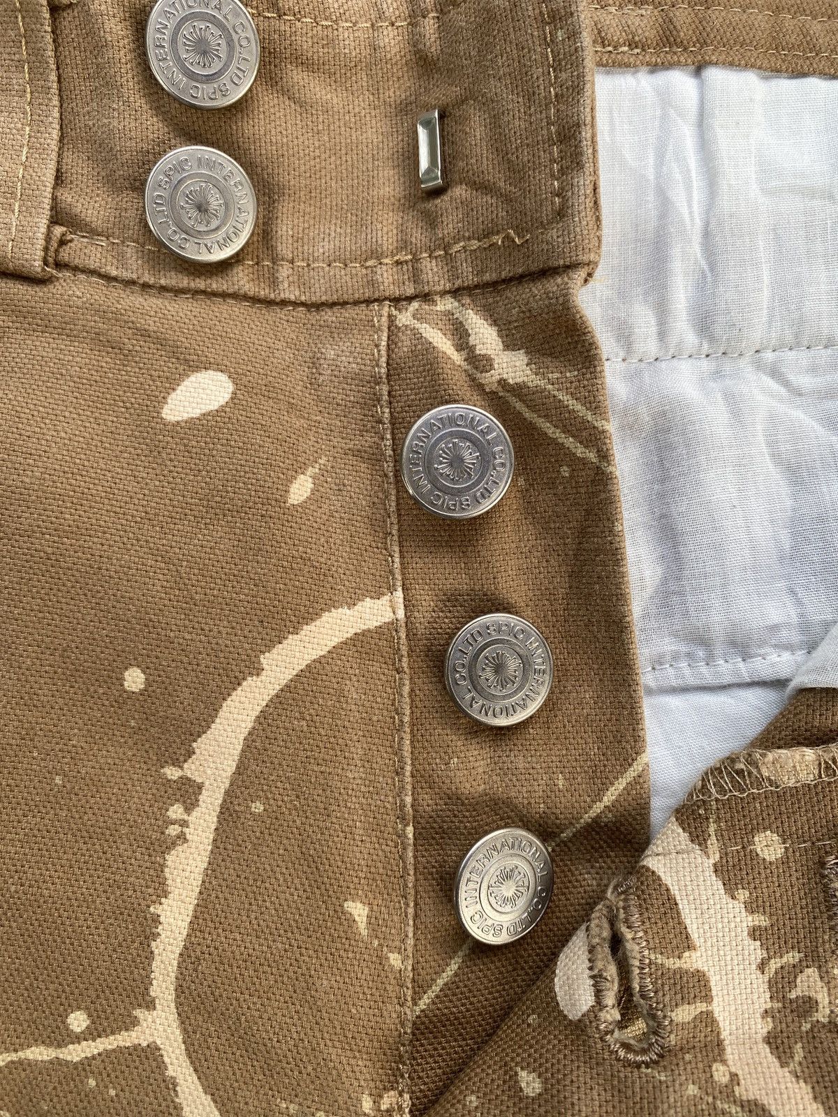 Japanese Brand × Tornado Mart Japanese Brand Tornado Mart Splatter Design Flare Denim Size US 27 - 10 Thumbnail