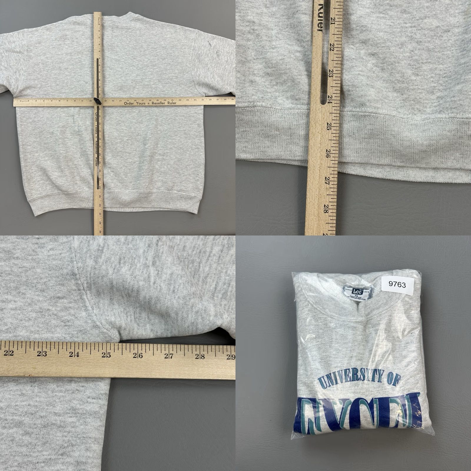 Lee VINTAGE Lee Heavyweight Sweatshirt Mens XL University of Excel Pullover USA 90s Size US XL / EU 56 / 4 - 9 Thumbnail
