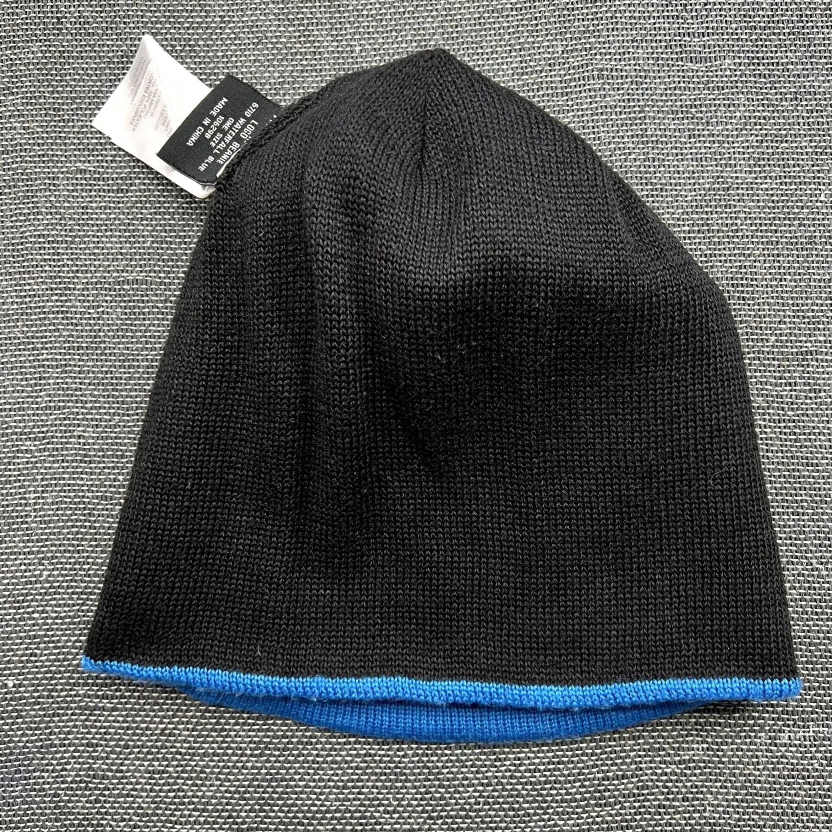 Logo 7 Norrona Beanie Waterfall Blue One Size 100% Merino Wool Lined Outdoor Unisex Adults Logo Size ONE SIZE - 3 Thumbnail