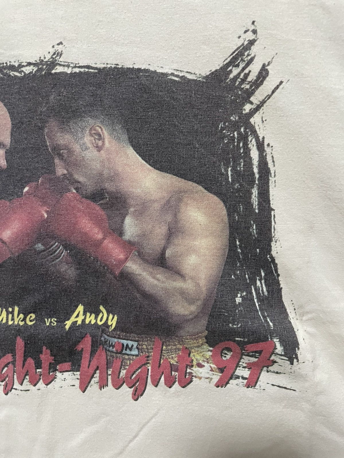 Vintage Vintage 90s K-1 Fight Tee Mike Bernardo vs Andy Hug Size US M / EU 48-50 / 2 - 5 Thumbnail