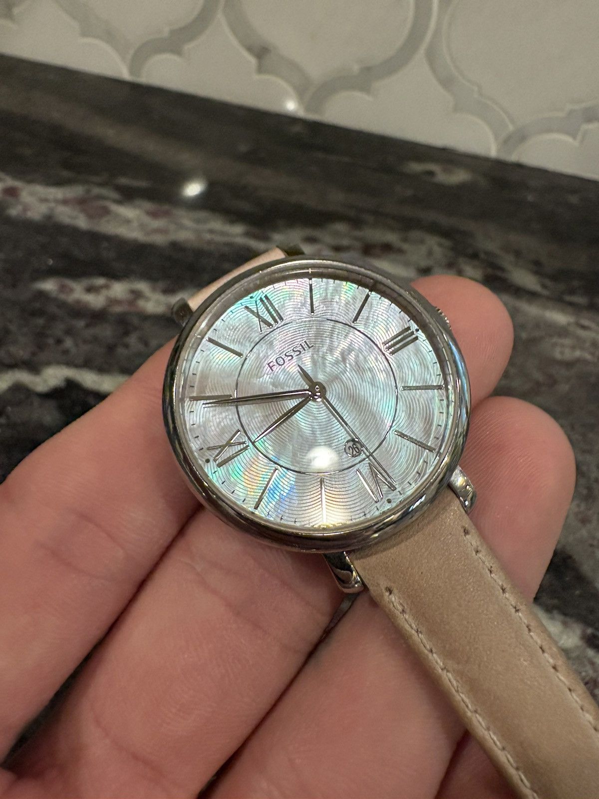 Fossil Jacqueline Blush Fossil Watch Size ONE SIZE - 1 Thumbnail