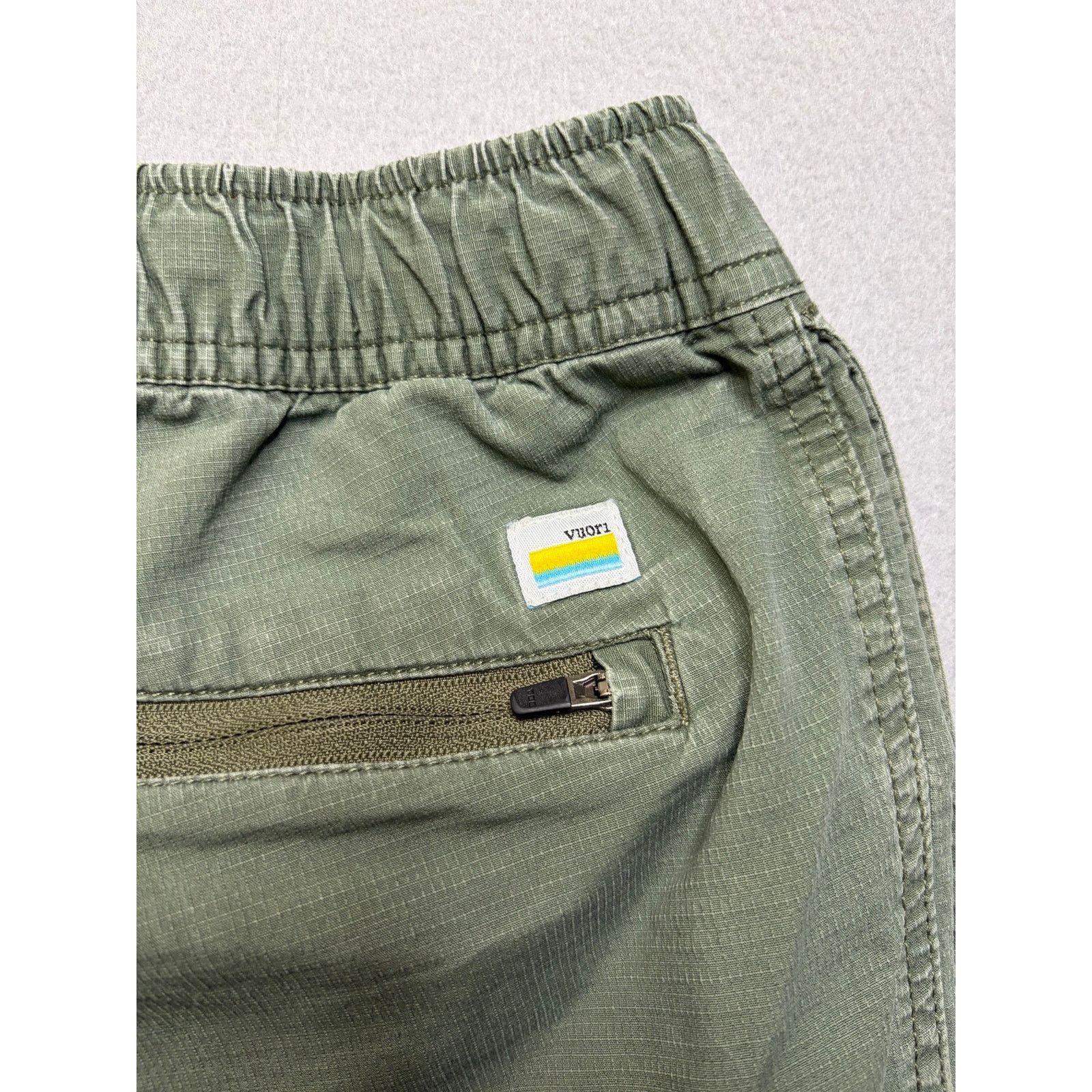 Vuori Vuori Men’s Small Green Ripstop Jogger Pants Drawstring Size US 26 / EU 42 - 4 Thumbnail