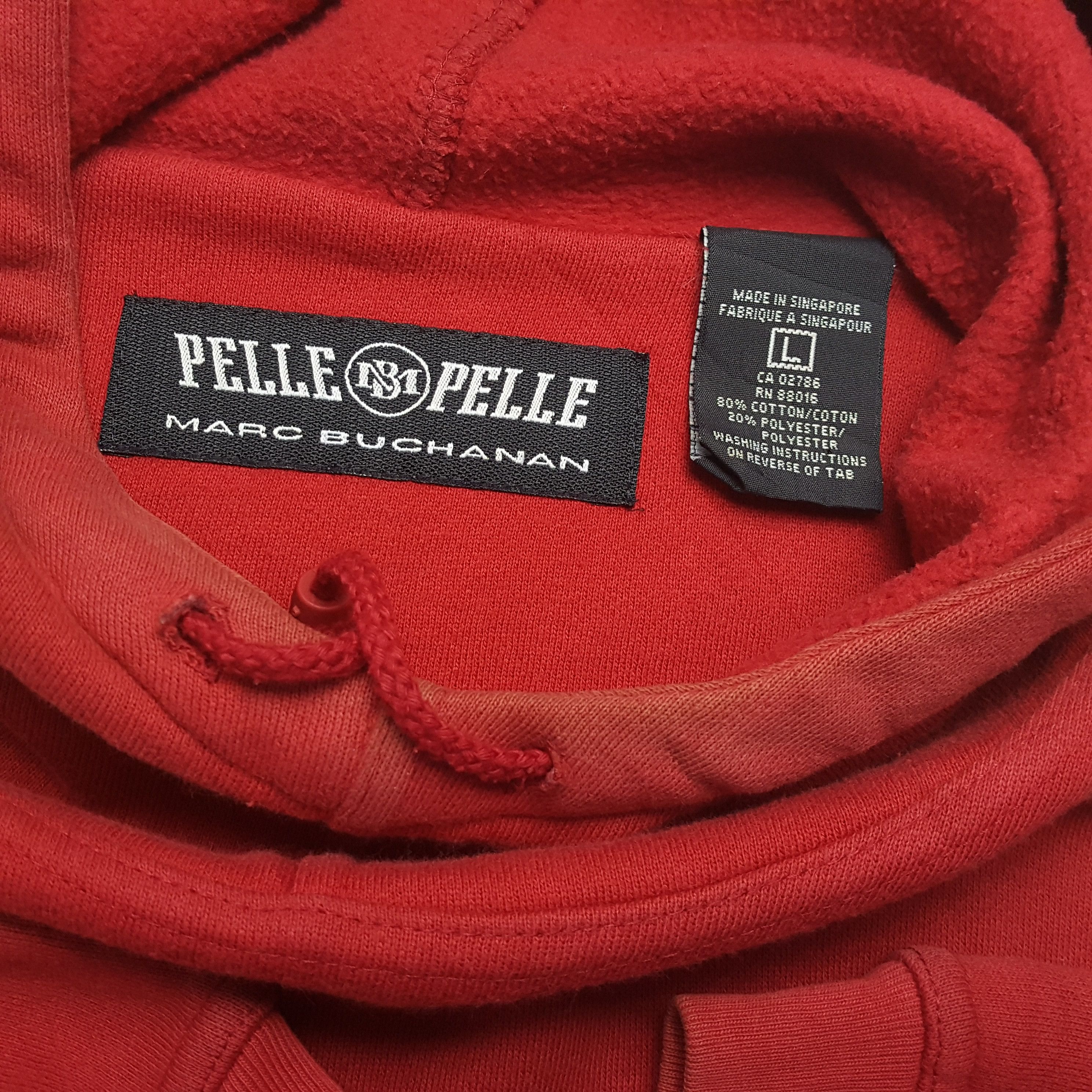 Marc Buchanan × Pelle Pelle × Vintage Vintage PELLE PELLE MARC BUCHANAN Streetwear Style Hoodies Size US XL / EU 56 / 4 - 11 Thumbnail
