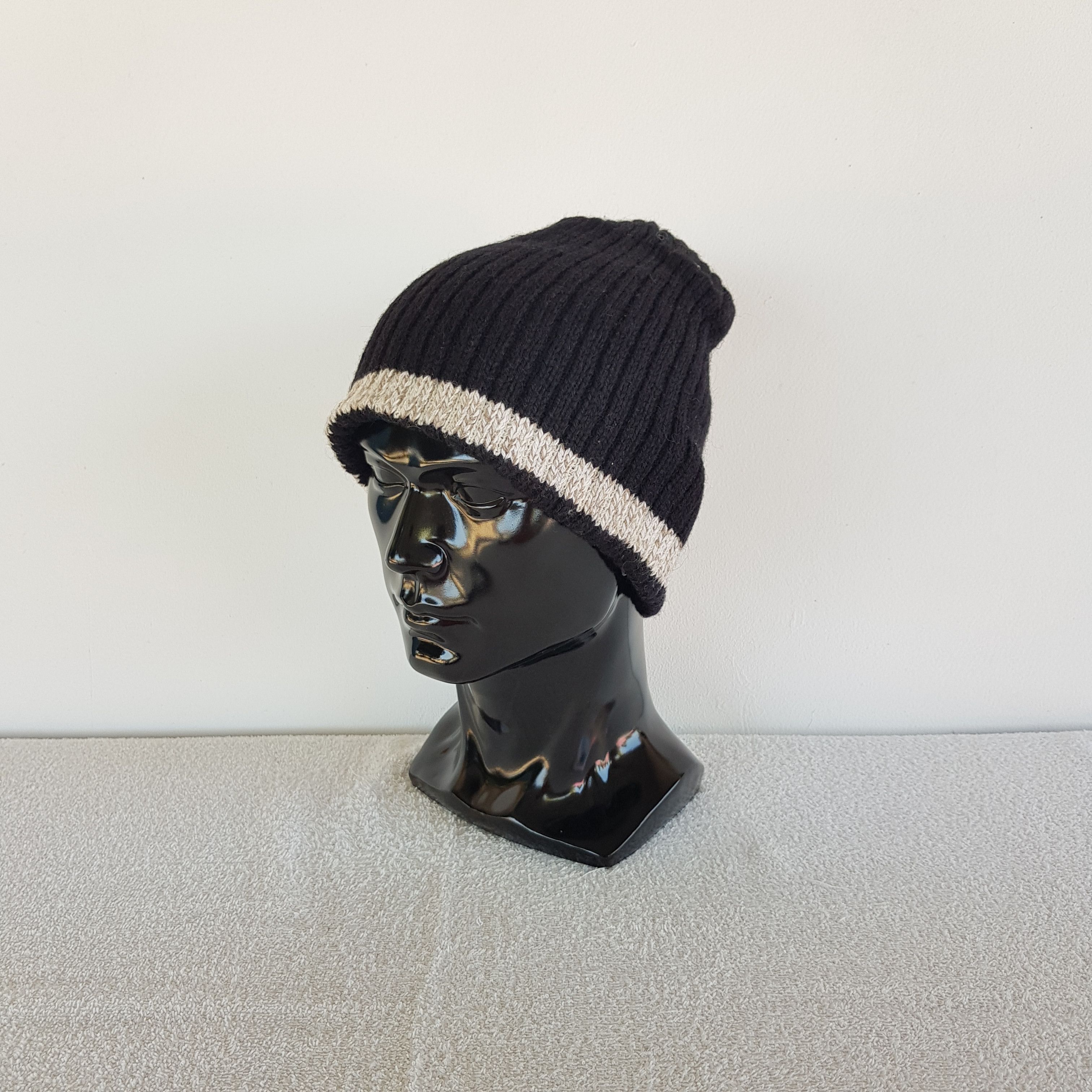 Aran Isles Knitwear Vintage Goorin Bros Beanie 90s Made in USA Snow Caps Hats Size ONE SIZE - 1 Thumbnail