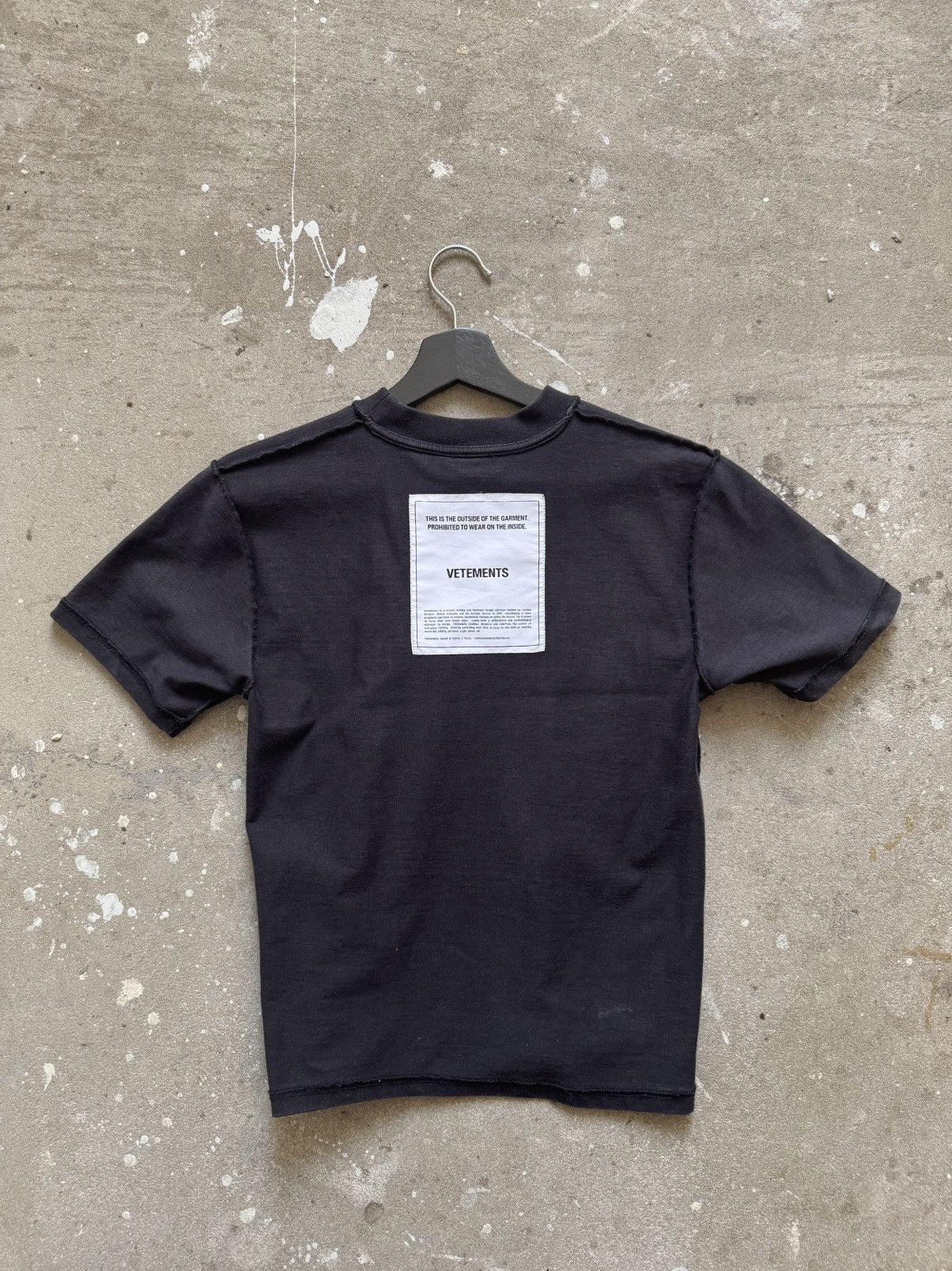 Vetements Inside Out Tee | Grailed