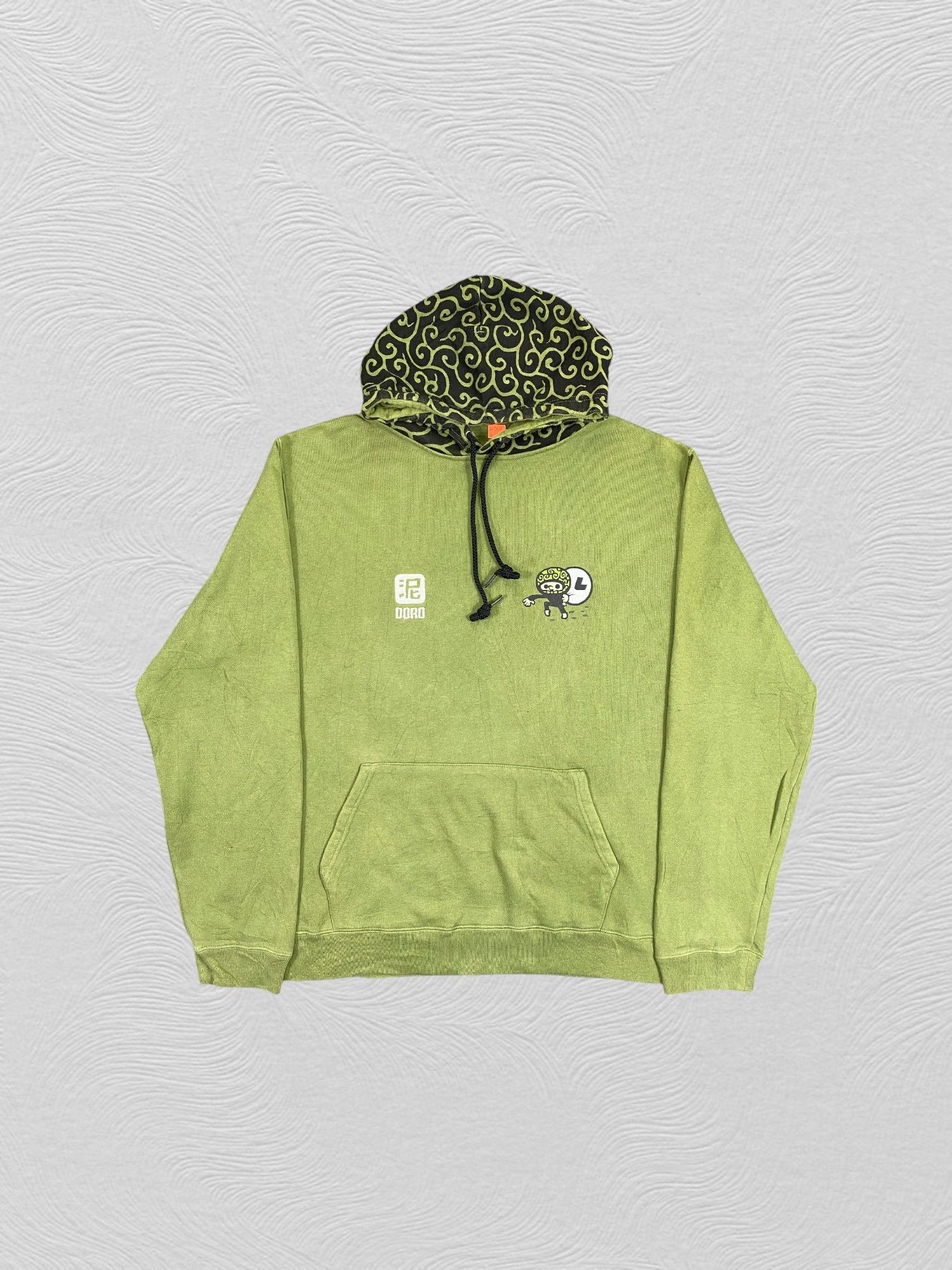 Japanese Brand Vintage Doro Laundry Hoodie -SW072 Size US L / EU 52-54 / 3 - 1 Thumbnail