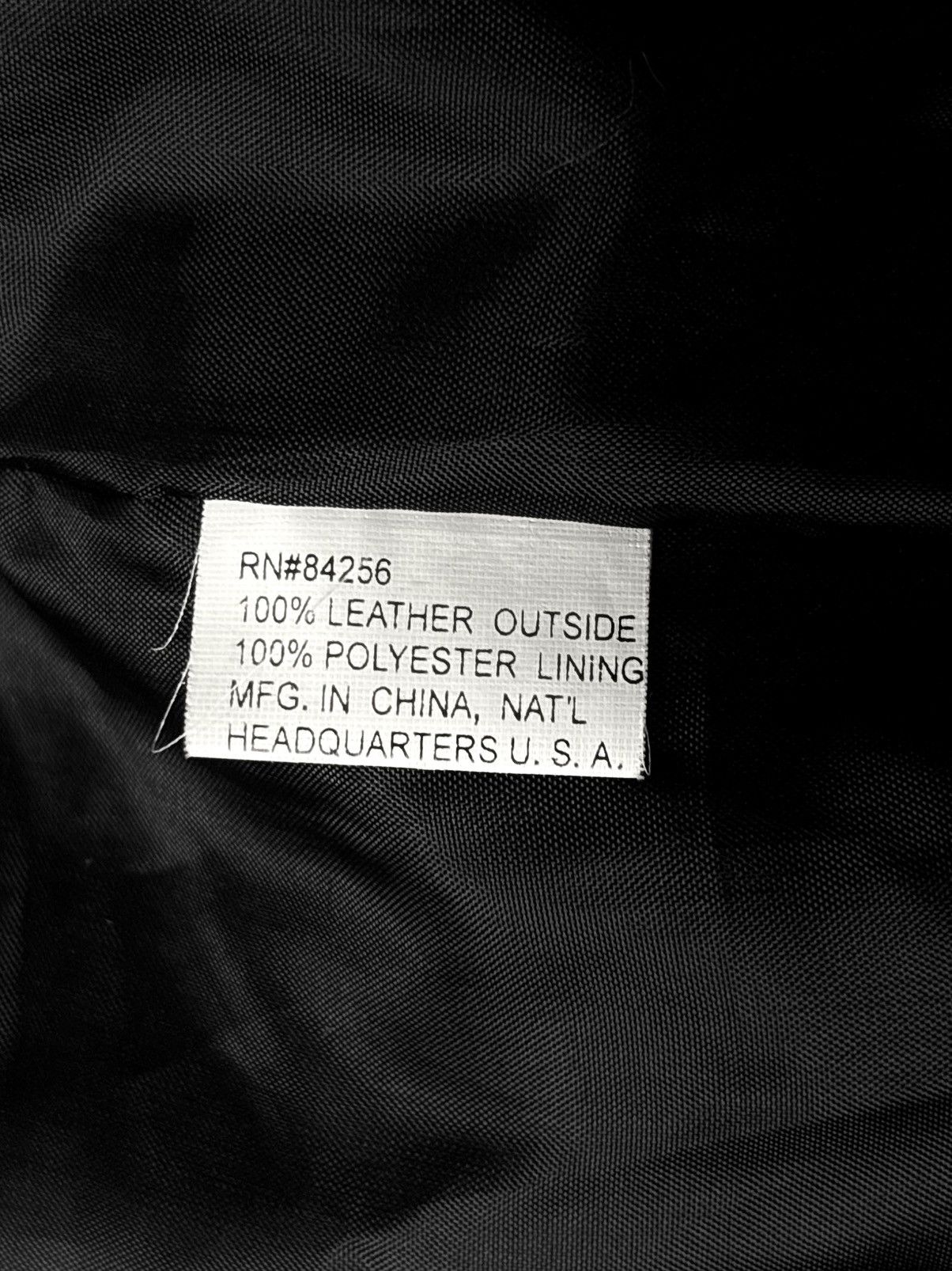 Genuine Leather Navarre Leather Company Hooded Patchwork Leather Jacket Size US XL / EU 56 / 4 - 14 Thumbnail
