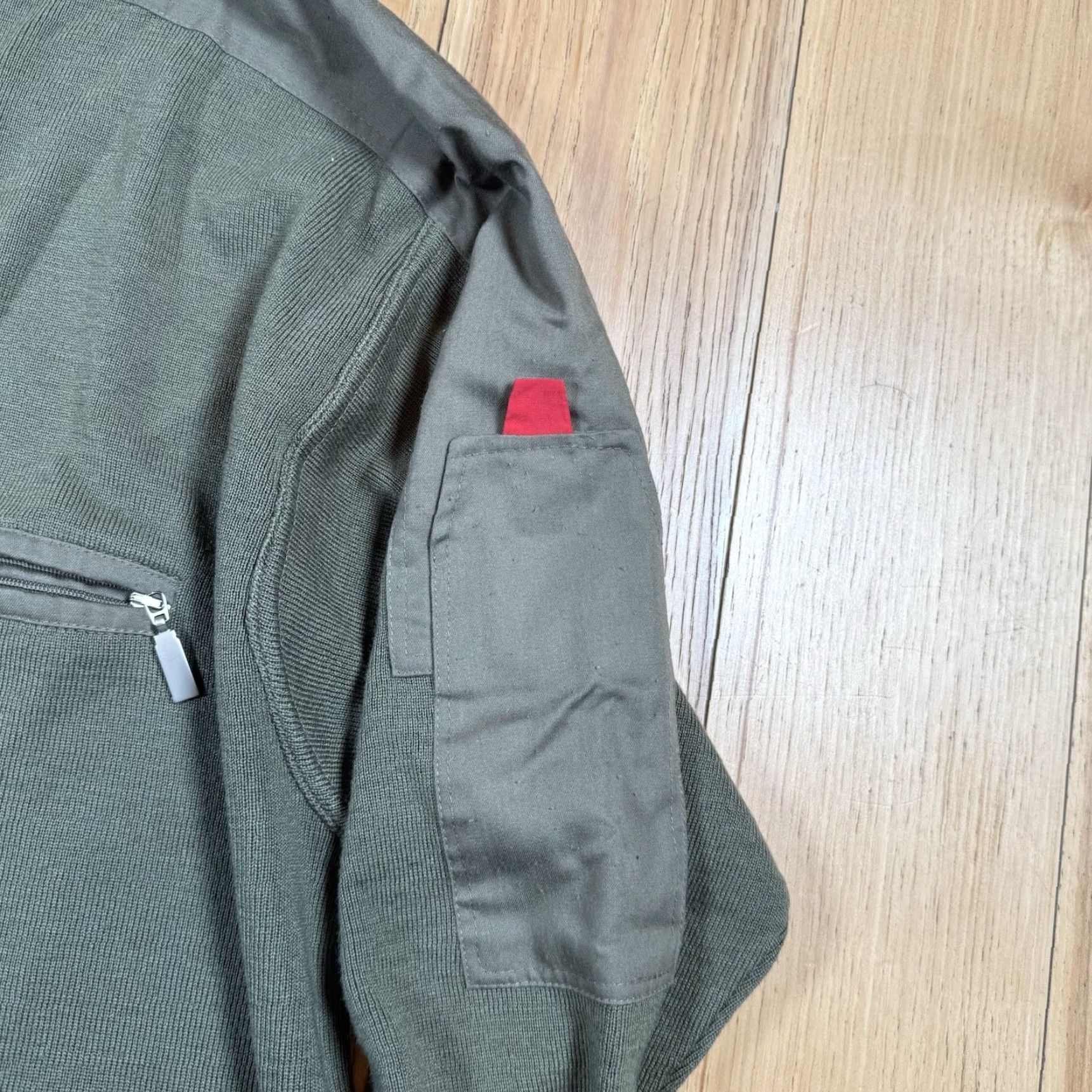 Vintage VINTAGE Castle Of Ireland Wool Blend Sweater Crew Neck Pockets Mens XL Green Size US XL / EU 56 / 4 - 4 Thumbnail