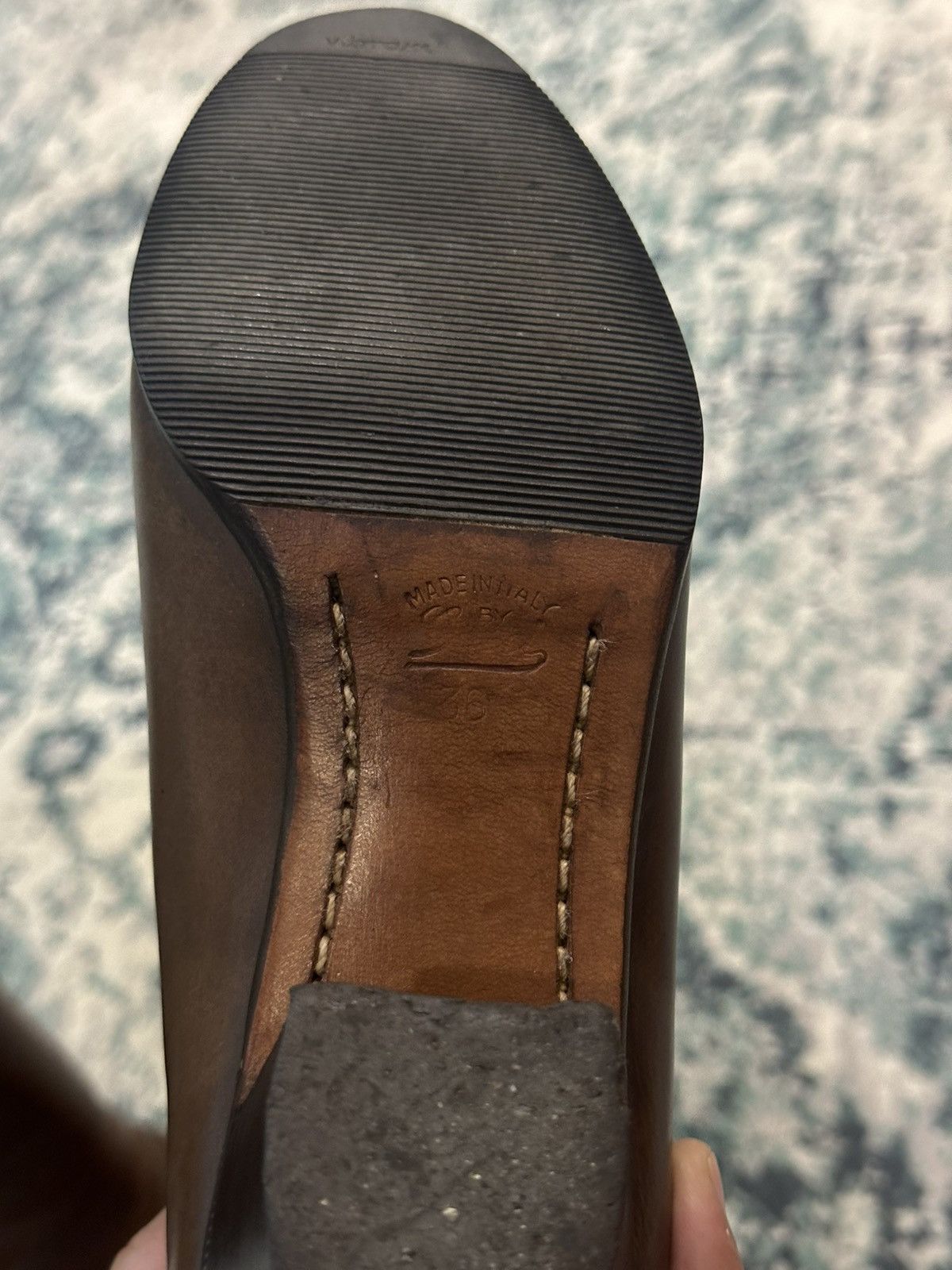 Gucci Gucci Brown Leather Pull On Knee High Riding Low Heel Boots Size US 6 / IT 36 - 9 Thumbnail