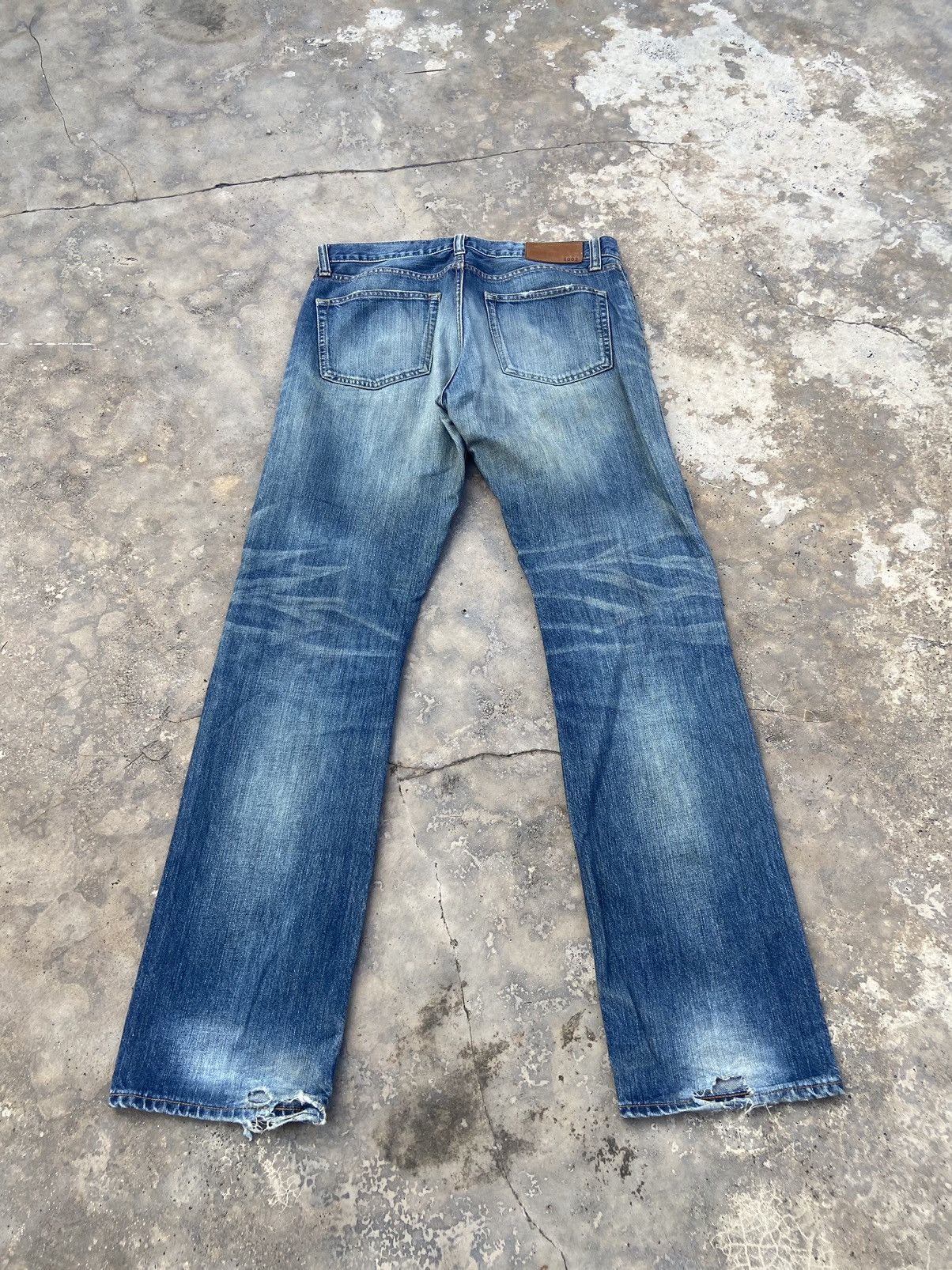 Japanese Brand UNIQLO PATCHWORK REWORK PANT Size US 33 - 2 Thumbnail