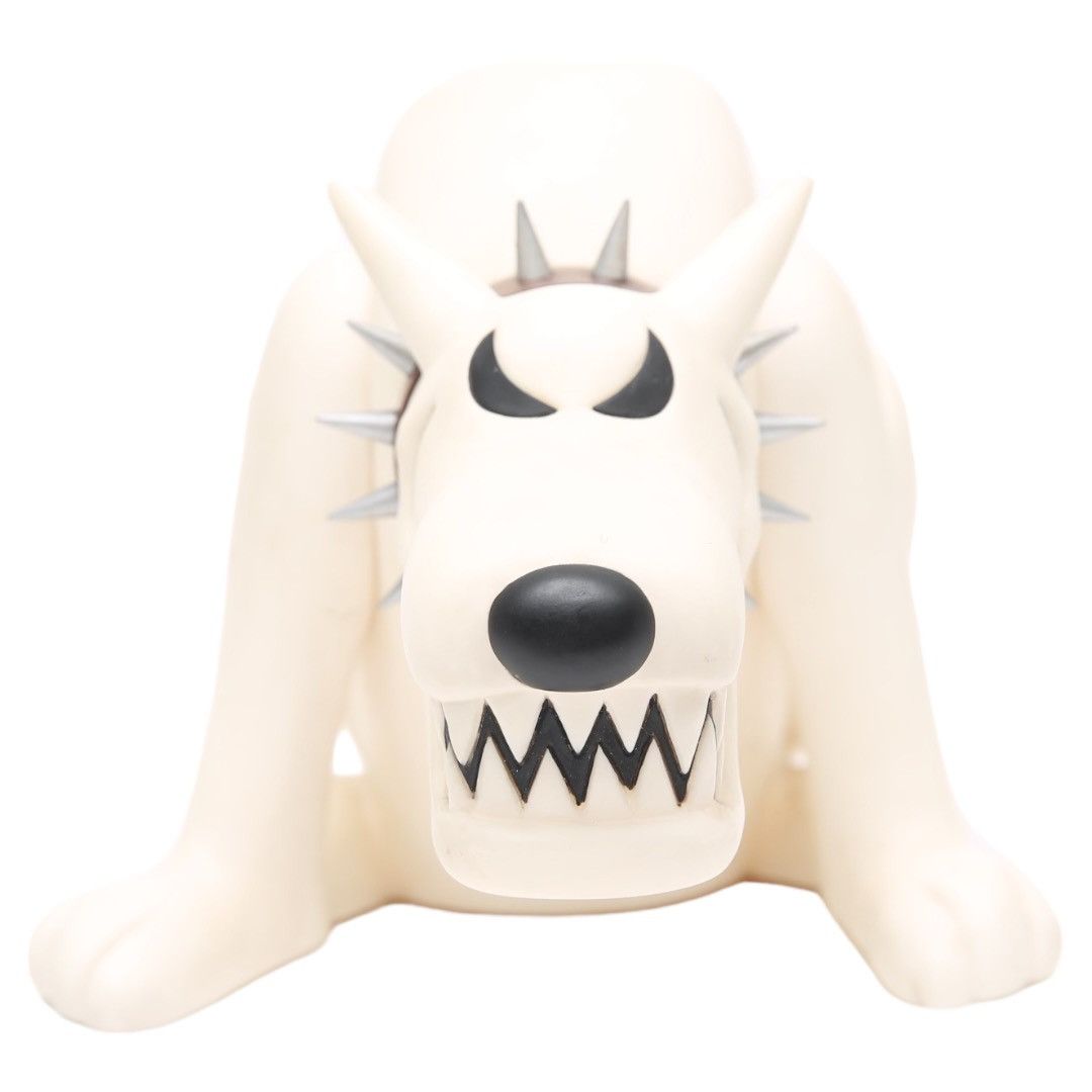 image of Bounty Hunter Growling Dog Collectible in White, Men's