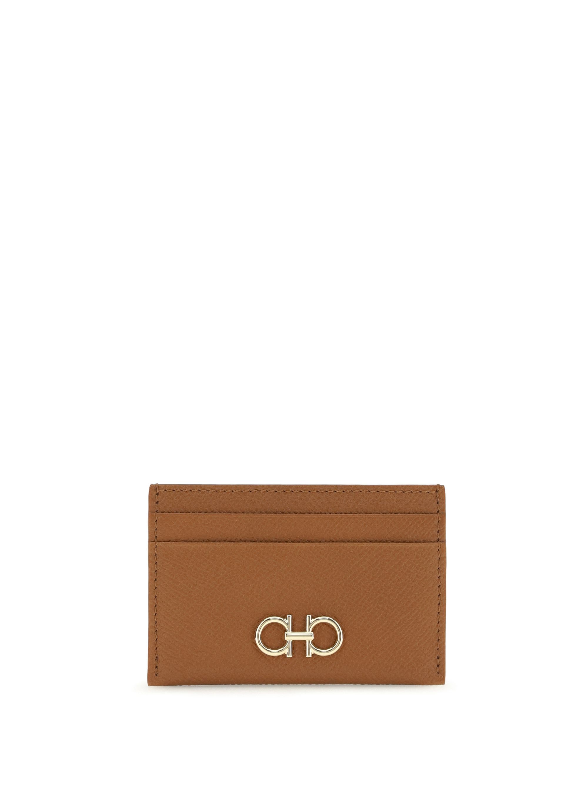 Salvatore Ferragamo Gancini Card Holder Size ONE SIZE - 1 Thumbnail