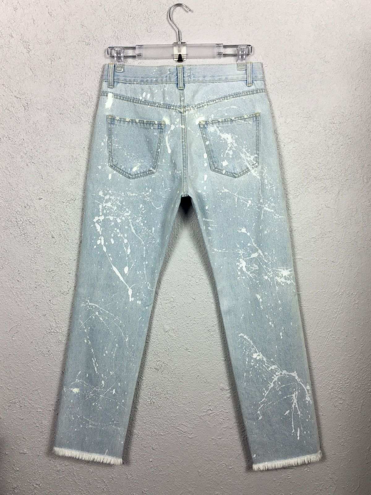 Misbhv × Vintage trousers MISBHV Painted Distressed Denim y2k jeans pants Size US 30 / EU 46 - 2 Thumbnail