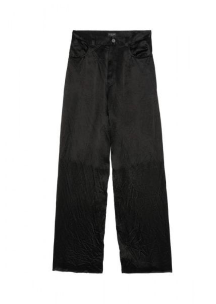 Balenciaga o1bcso1str1124 5 Pocket Baggy Pants in Black Size US 28 / EU 44 - 1 Thumbnail