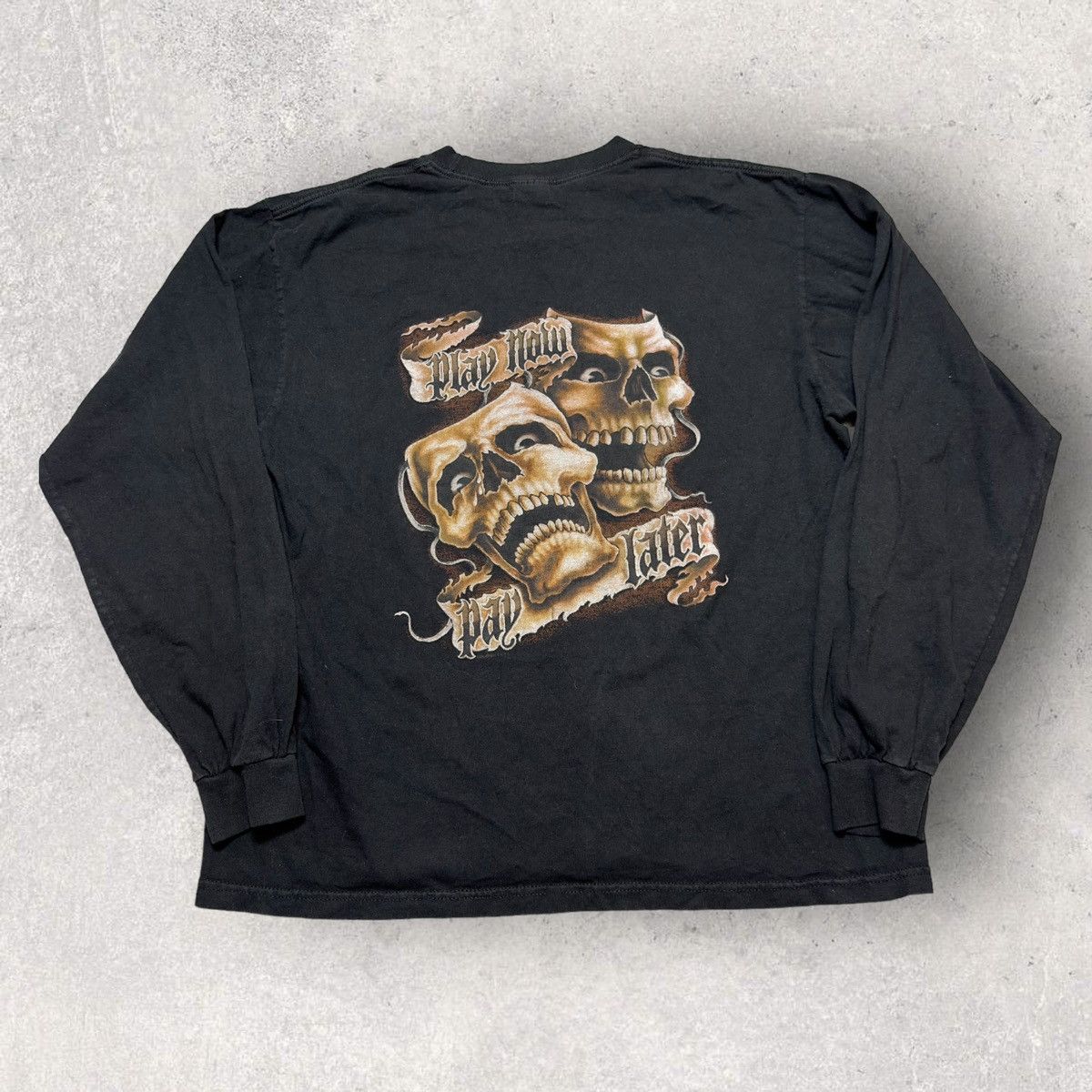 Anvil × Vintage Vintage Play Now Pay Later long sleeve tee Size US L / EU 52-54 / 3 - 1 Thumbnail
