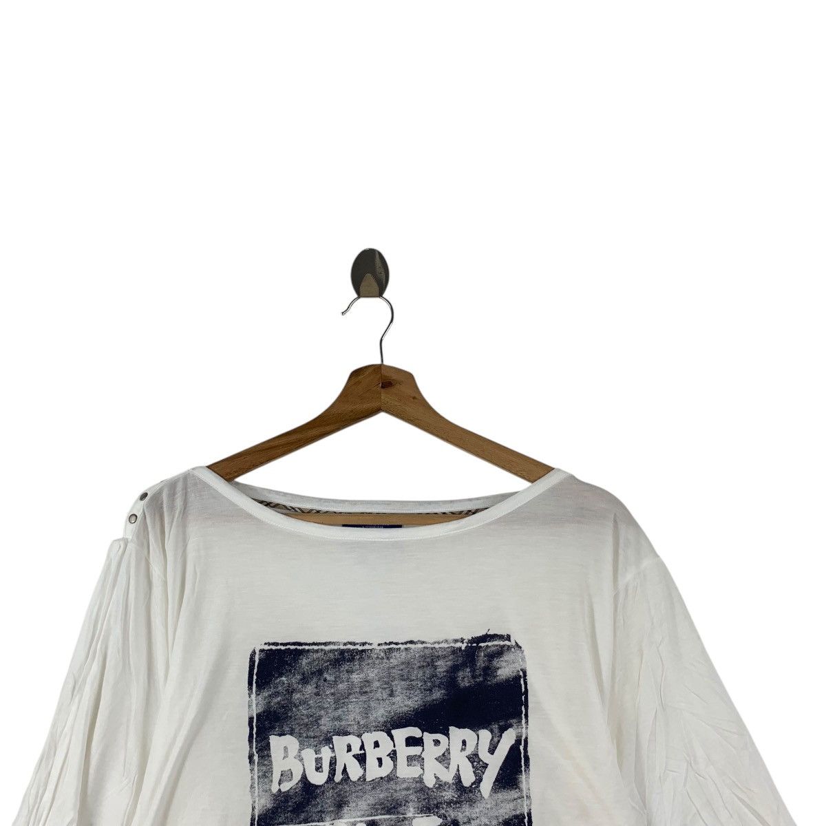 Burberry Vintage BURBERRY BLUE LABEL London Nova Check Tee Shirt Size M / US 6-8 / IT 42-44 - 2 Thumbnail