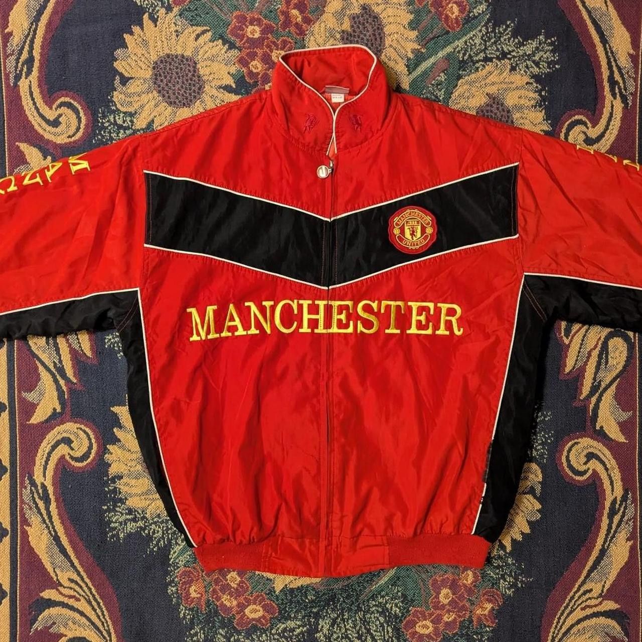 Other Manchester United Embroidered Bomber Jacket Size US L / EU 52-54 / 3 - 2 Thumbnail