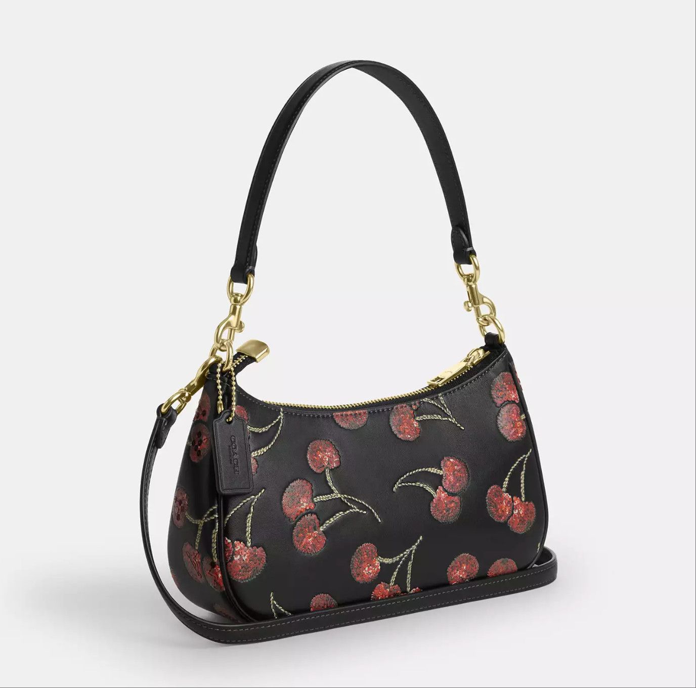 Coach Teri Shoulder Bag With Cherry Print CCZ16 Size ONE SIZE - 12 Thumbnail
