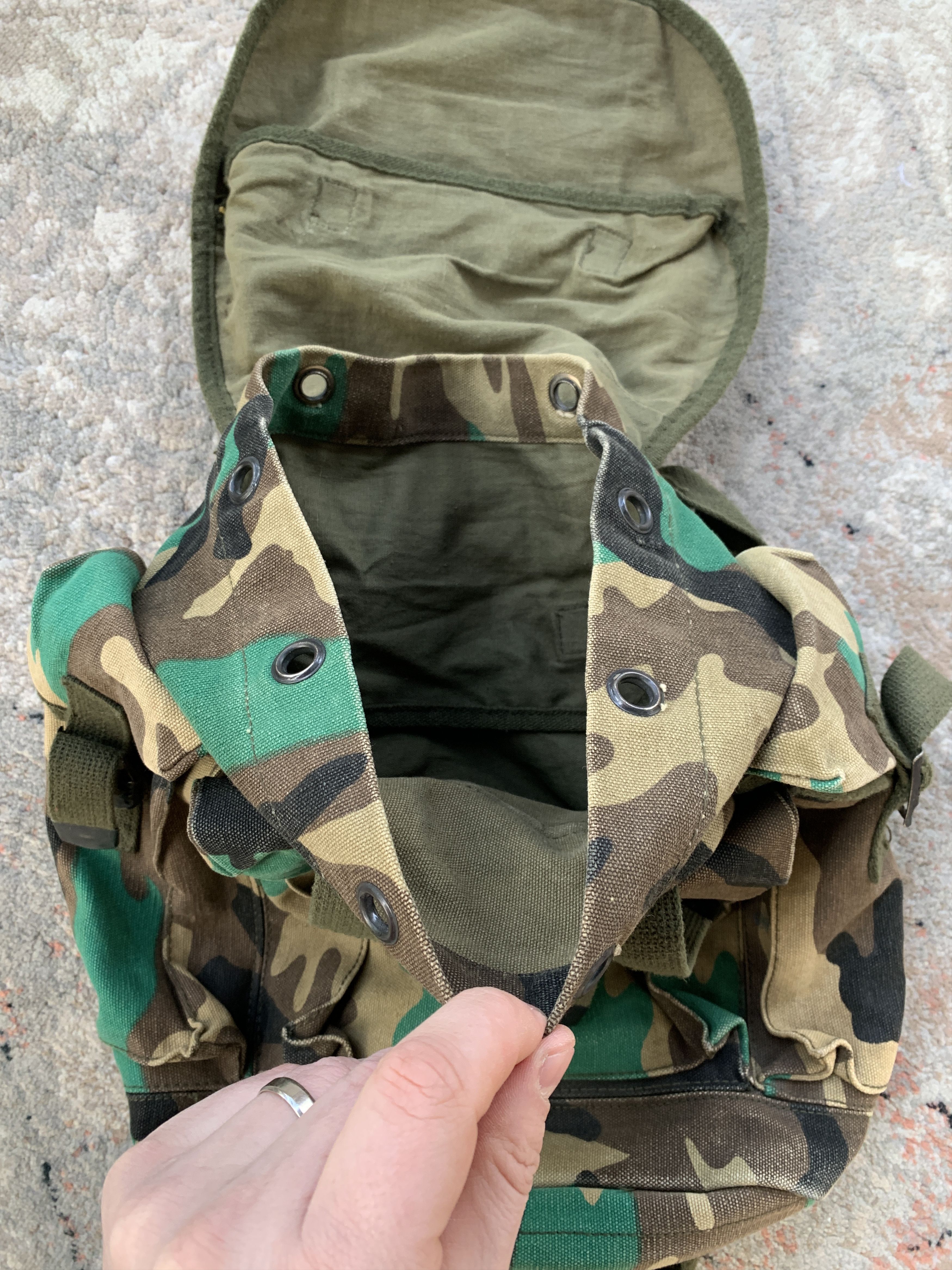 Vintage Vintage Military Bag Size ONE SIZE - 9 Thumbnail