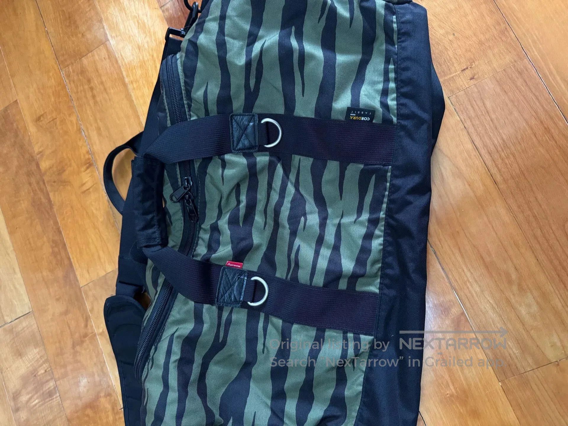 Bape supreme camouflage duffle bag with red tag. Size ONE SIZE - 4 Thumbnail