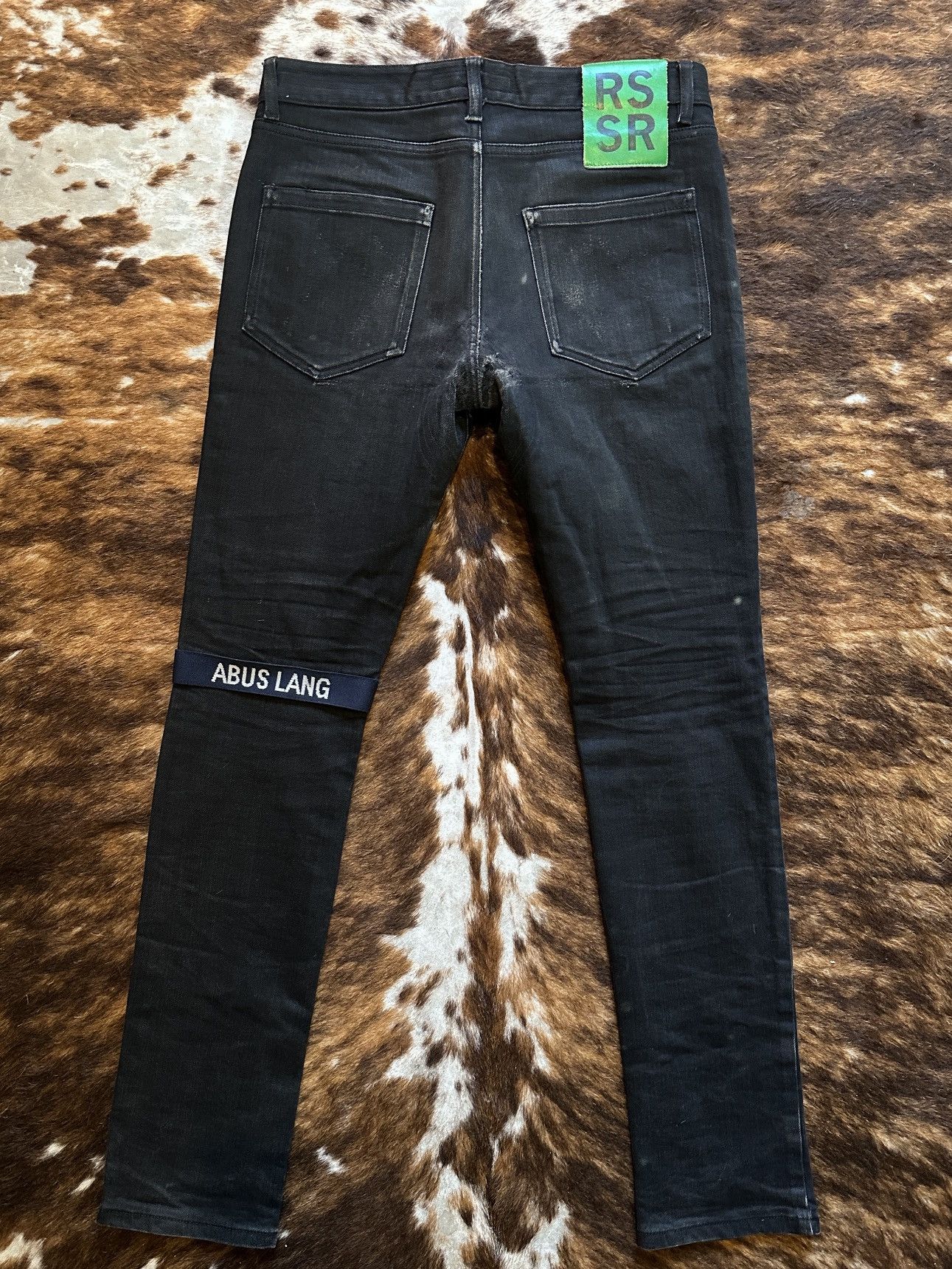 Raf Simons Raf Abus Lang Denim Pants Size US 32 / EU 48 - 4 Thumbnail