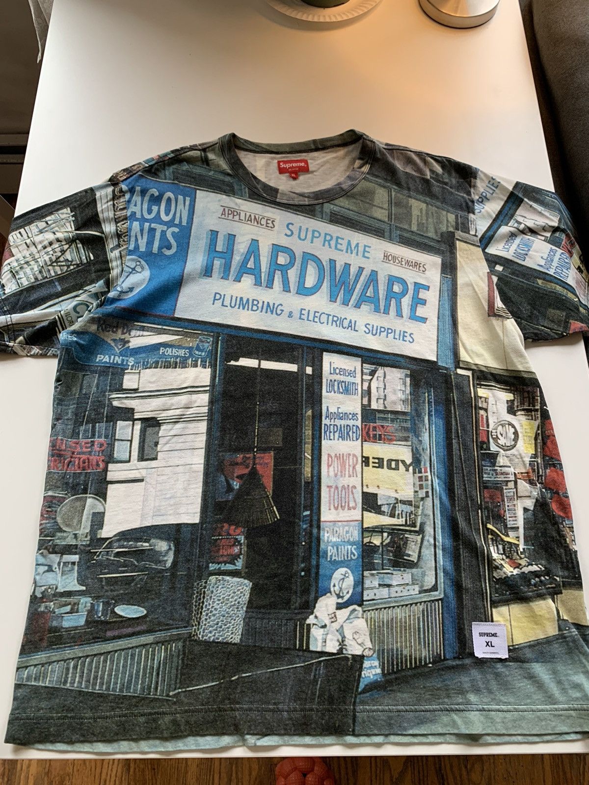 Supreme Supreme Hardware Tee Shirt SS18 Size XL Size US XL / EU 56 / 4 - 2 Thumbnail