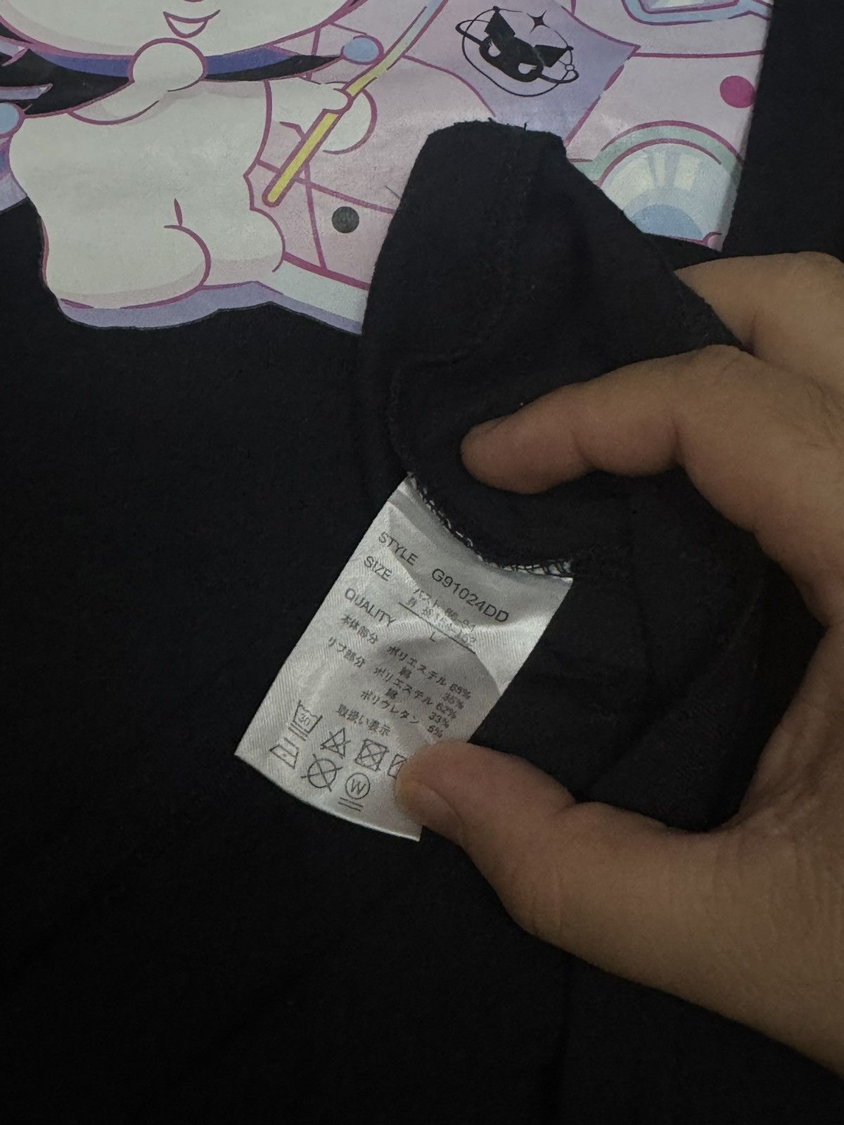 Anime Anime rare kuromi Size US L / EU 52-54 / 3 - 5 Thumbnail