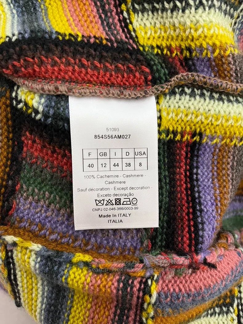 Dior Dior Colourful love sweater Size S / US 4 / IT 40 - 6 Thumbnail