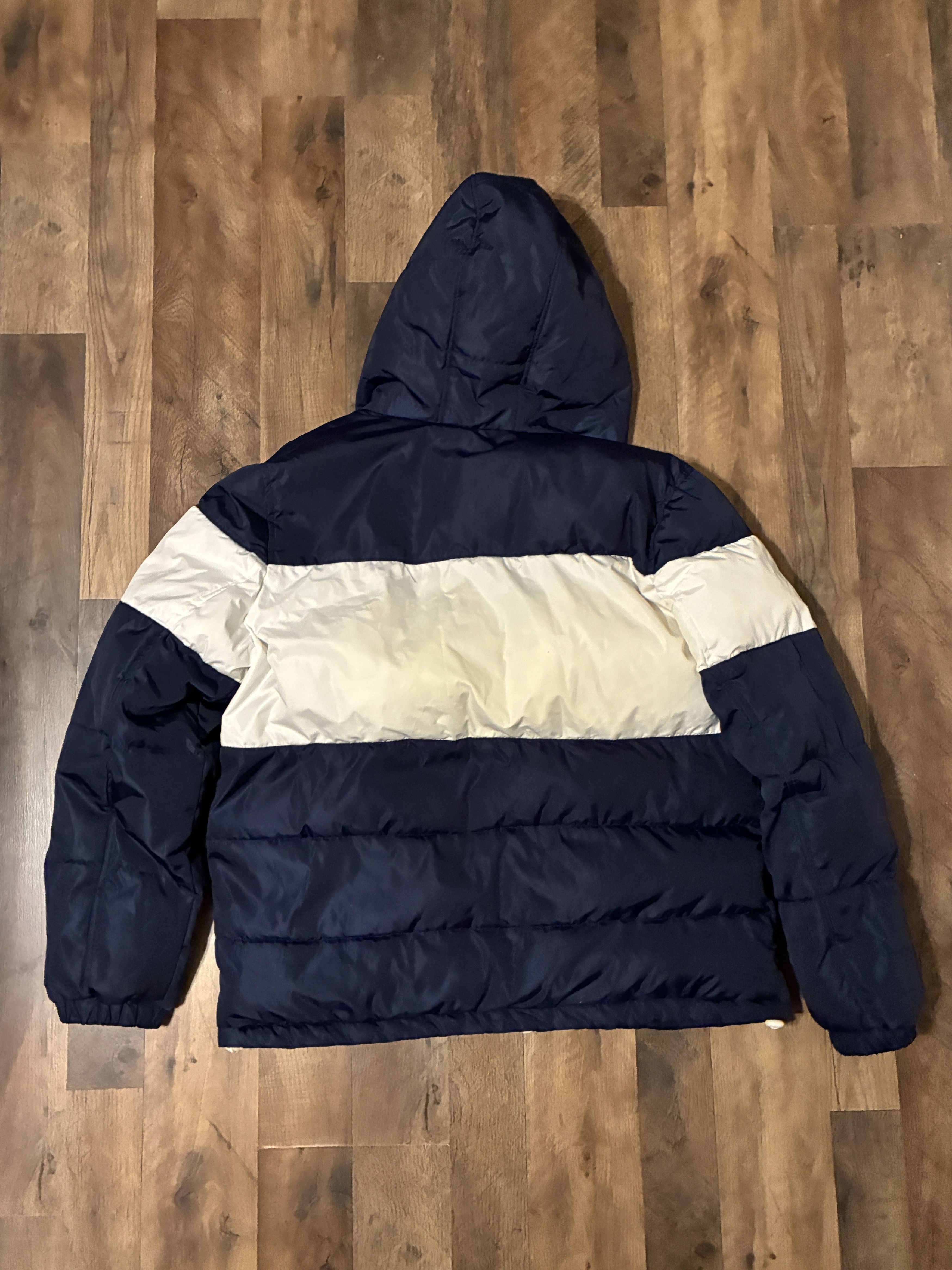 Guess Mens Colorblock Guess Hooded Puffer Coat Jacket Size Large Size US L / EU 52-54 / 3 - 8 Thumbnail