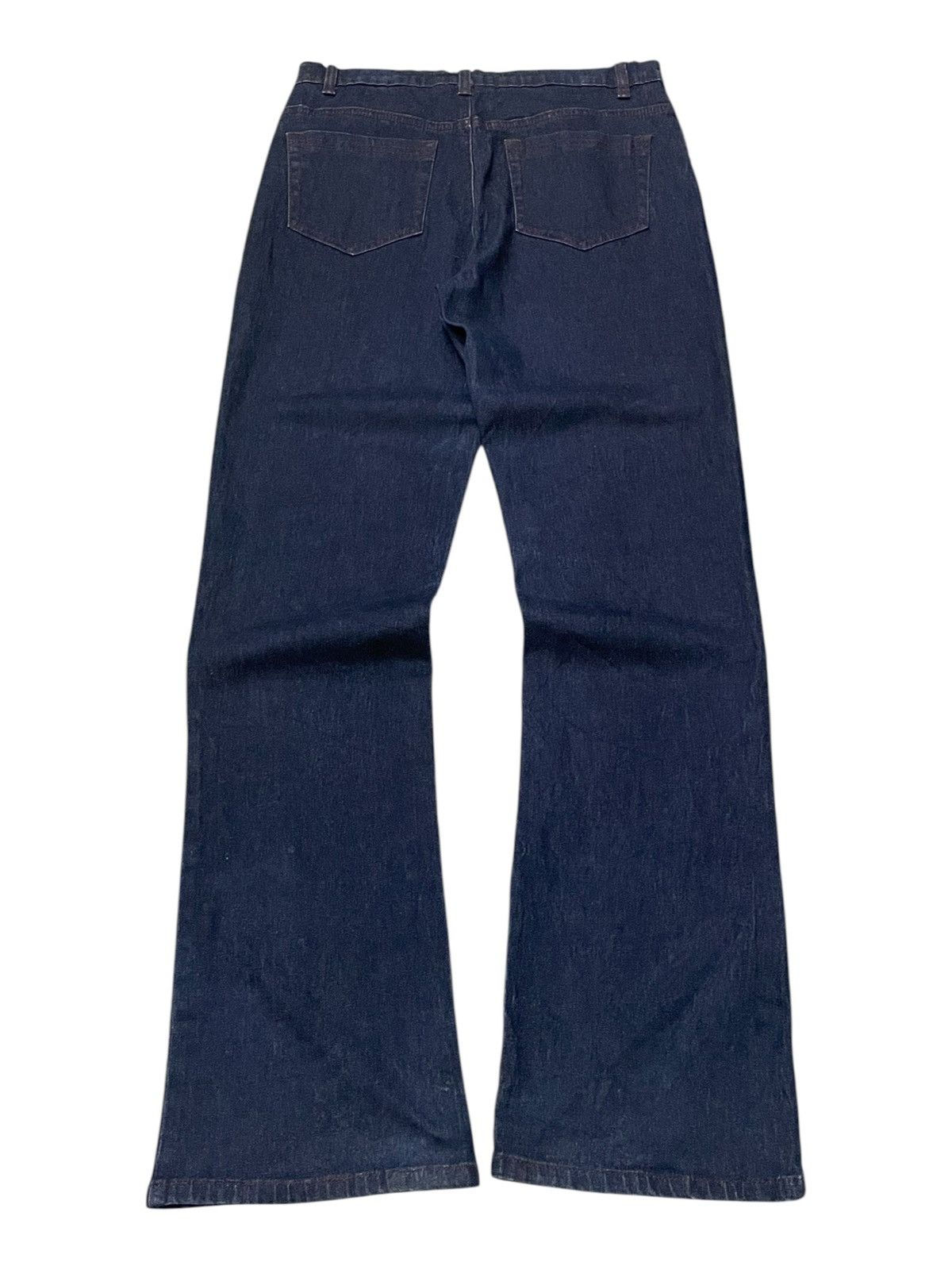 Japanese Brand × Tornado Mart Tornado Mart Wanabe Style Studded Rivet Flare Denim Jeans Size US 30 / EU 46 - 2 Thumbnail