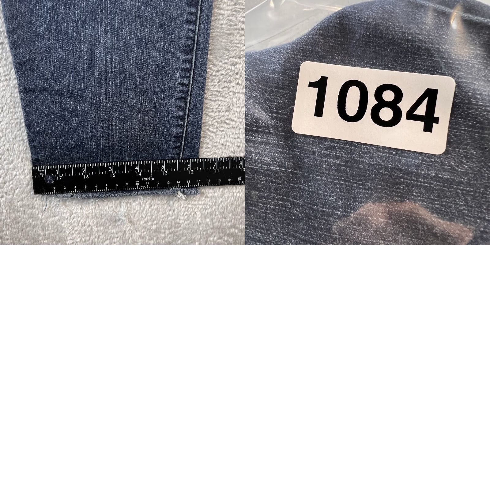 Vintage Democracy Jeans Women's 10 Blue City Preppy Straight Jeans with Stretch, Mid Rise, Button Zip, Pockets, Inseam See Images Size 32" / US 10 / IT 46 - 8 Thumbnail