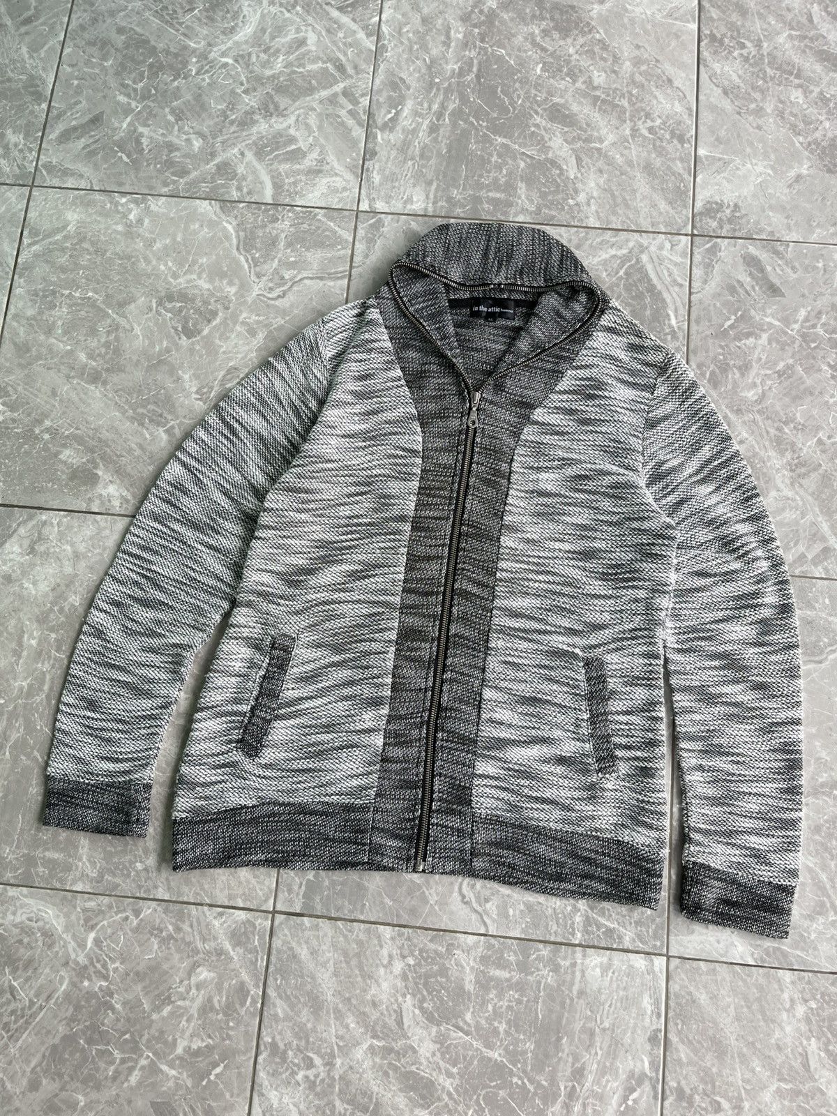 In The Attic In The Attic Zipper Knit Full Face Japanese Brand Size US M / EU 48-50 / 2 - 4 Thumbnail