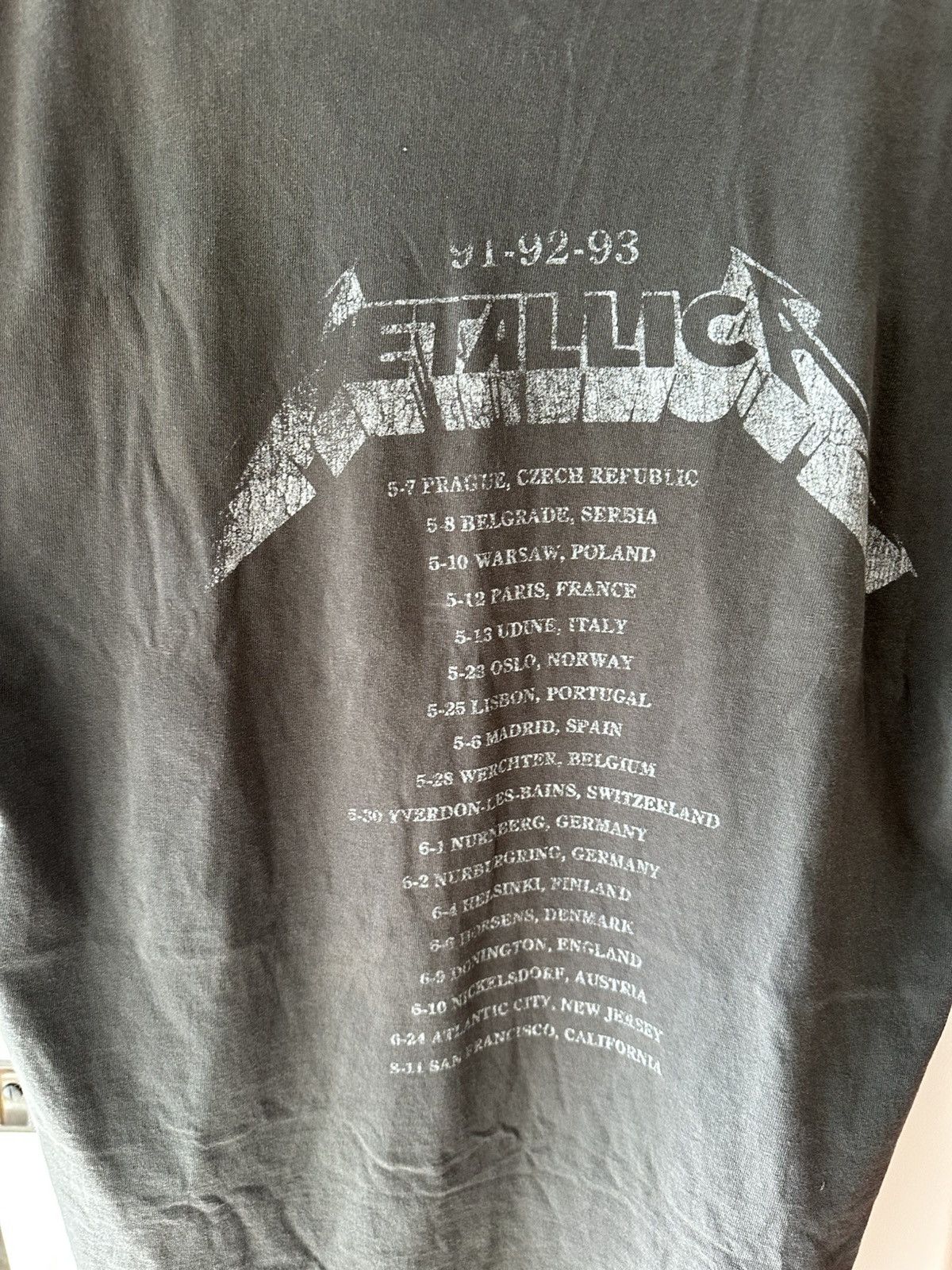 Other Vintage Metallica 91-92-93 Europe tour Size US L / EU 52-54 / 3 - 4 Thumbnail