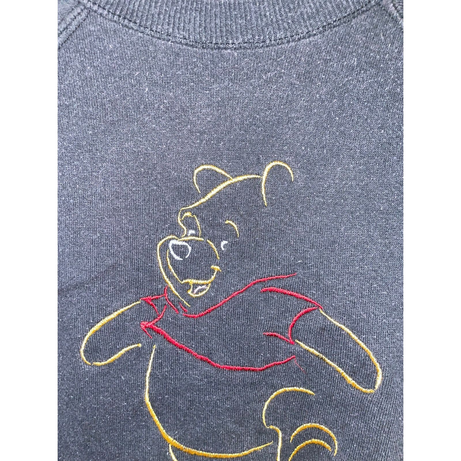 Disney Vintage Winnie The Pooh Sweatshirt Disney Crewneck VTG 90s L Size US L / EU 52-54 / 3 - 3 Thumbnail