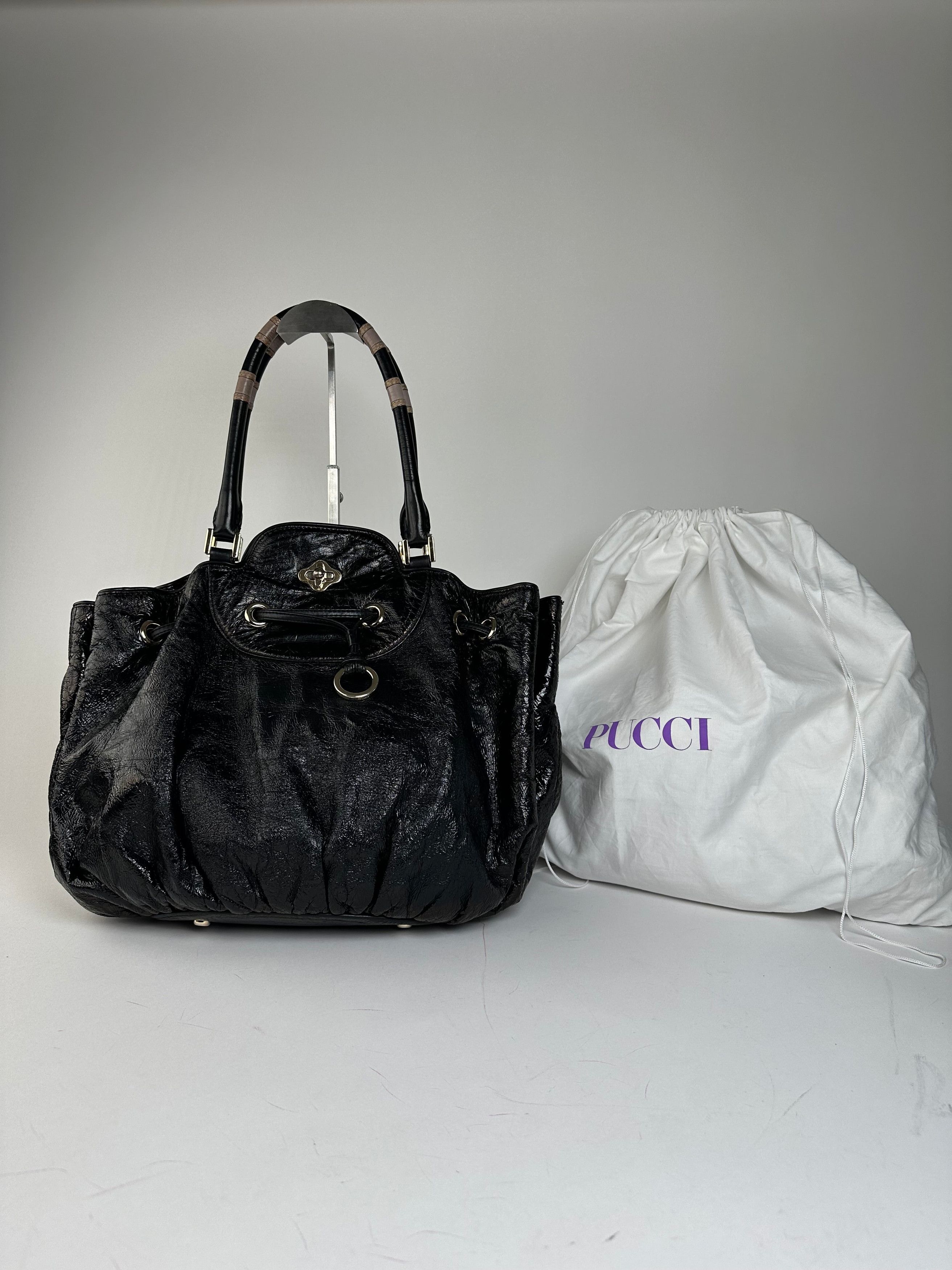 Emilio Pucci Vintage Handbag Black Size ONE SIZE - 1 Thumbnail