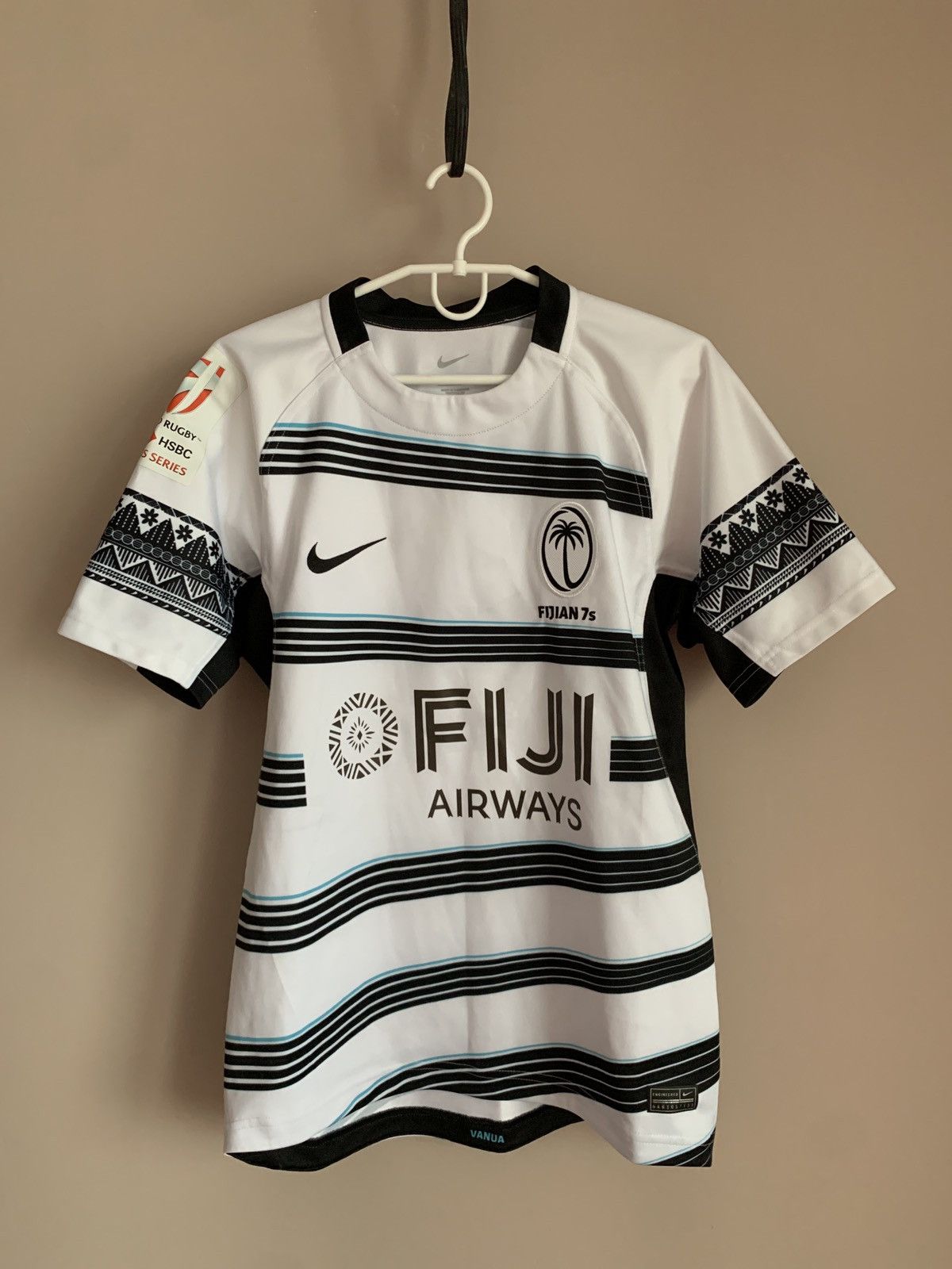 Nike Fiji 22/23 Home Rugby Sevens Shirt Nike Jersey Size M Size US M / EU 48-50 / 2 - 1 Thumbnail