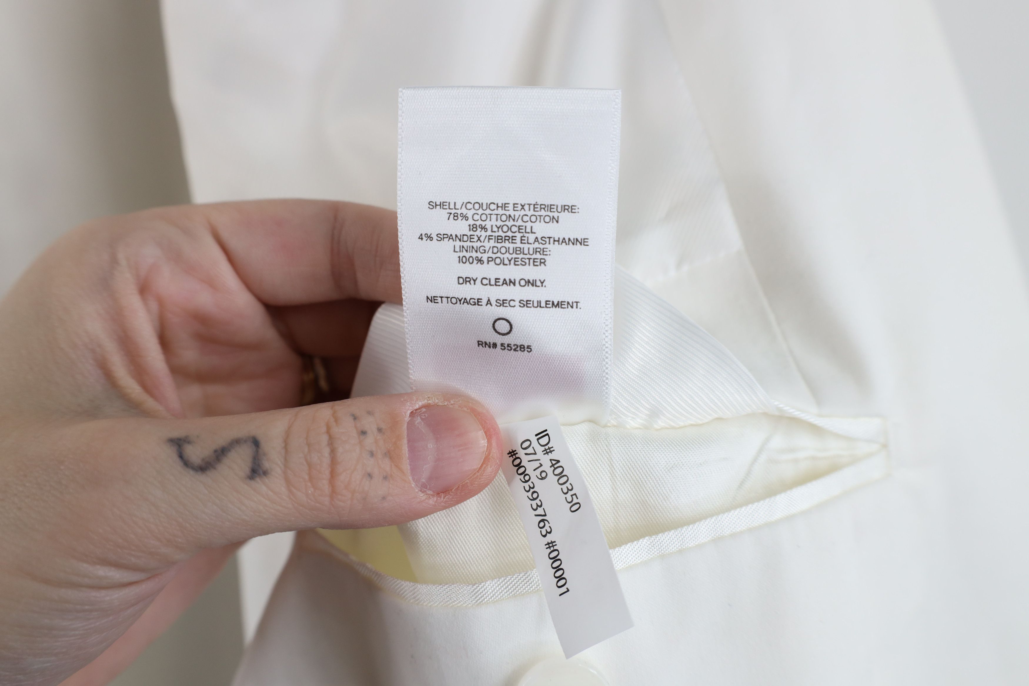Express × Vintage Express One Button Wedding Tuxedo Suit Blazer Jacket White Size US XXL / EU 58 / 5 - 11 Thumbnail