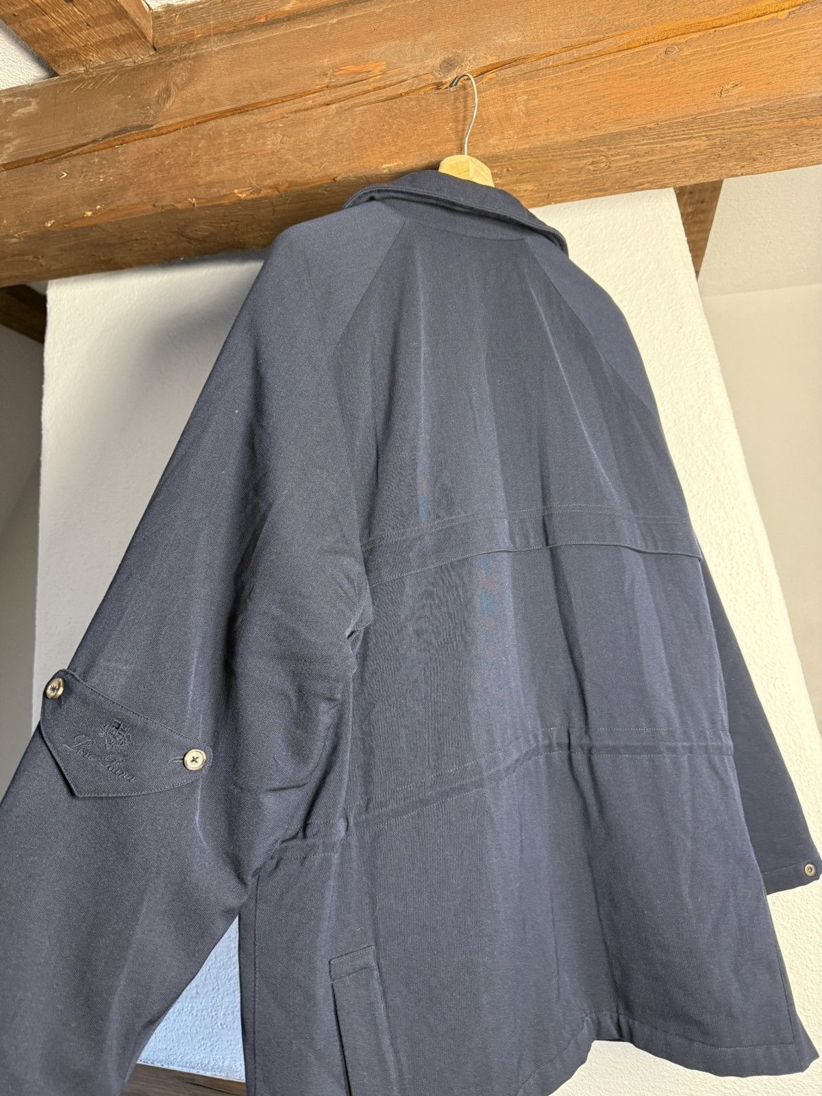 Loro Piana Luxury Loro Piana Storm System Navy Quilted Jacket Size US L / EU 52-54 / 3 - 9 Thumbnail