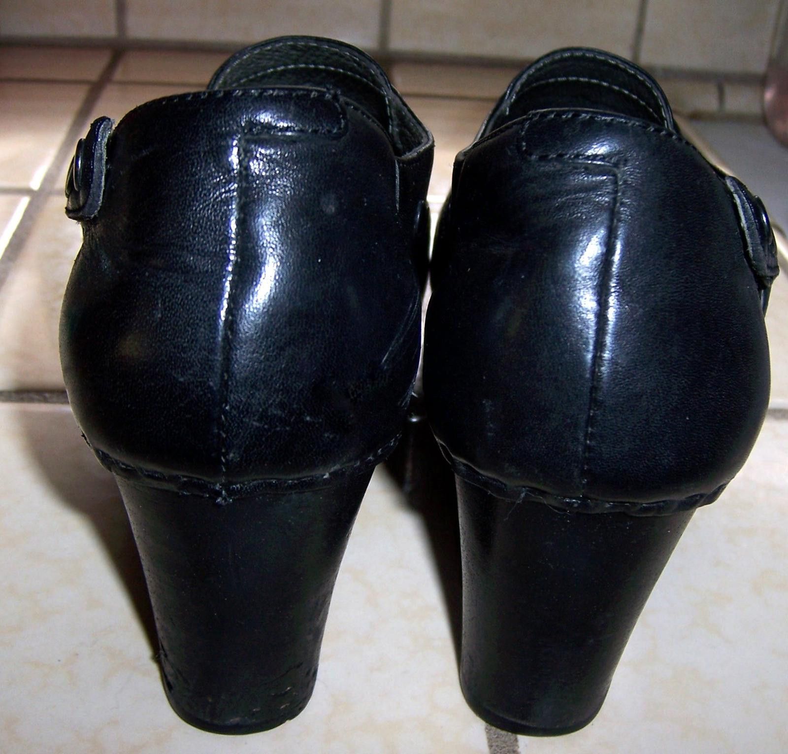 Dansko Dansko Ryder Black Leather Studded Heeled Clogs - US 9.5 Size US 9.5 / IT 39.5 - 3 Thumbnail
