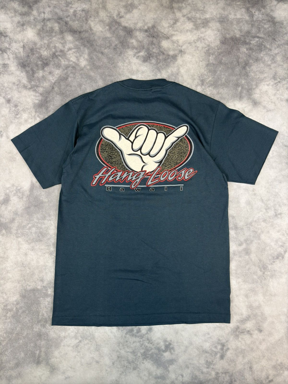 Vintage Vintage Hang loose Hawaii t shirt USA skateboard surf y2k Size US L / EU 52-54 / 3 - 1 Thumbnail