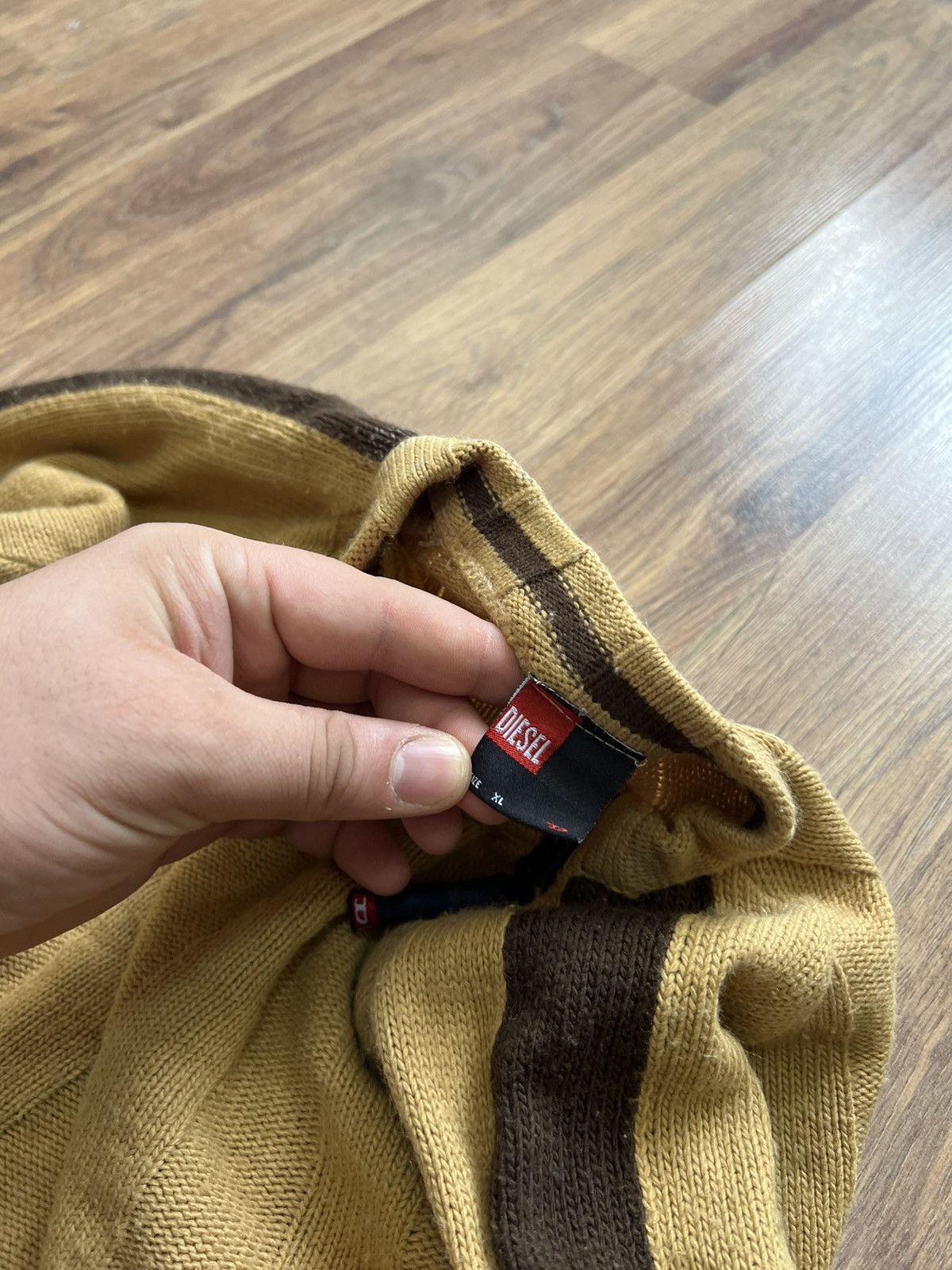 Diesel Diesel 100% Cotton Sweater with Unique Design - Size X-Large Size XL / US 12-14 / IT 48-50 - 7 Thumbnail