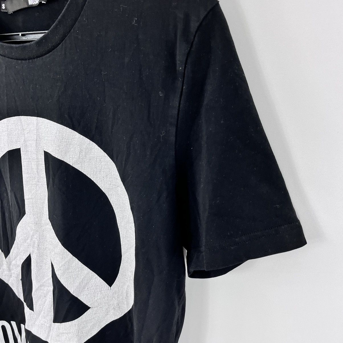 Japanese Brand Love Moschino T-Shirt Big Logo Black Size S Size US S / EU 44-46 / 1 - 3 Thumbnail