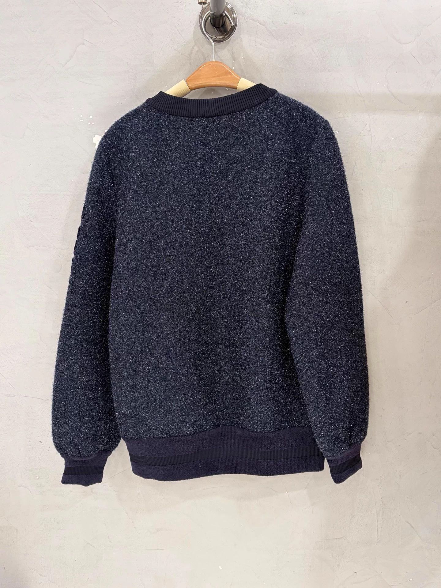 Chanel Chanel Starry Blue Knit Sweatshirt Stored 40 Size M / US 6-8 / IT 42-44 - 3 Thumbnail
