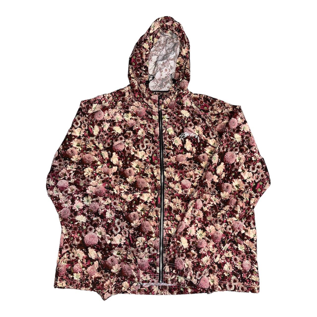 ジャケット・アウター Stussy Beach Shell Jacket Floral Nylon s-l400.jpg