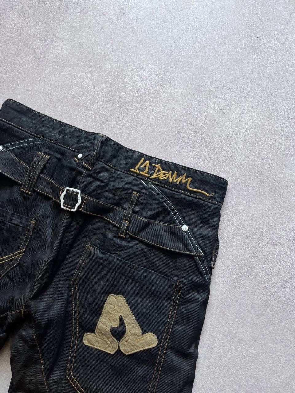 Japanese Brand Vintage J2 Baggy Avantgarde Jeans Y2K 32 Size US 32 / EU 48 - 11 Thumbnail