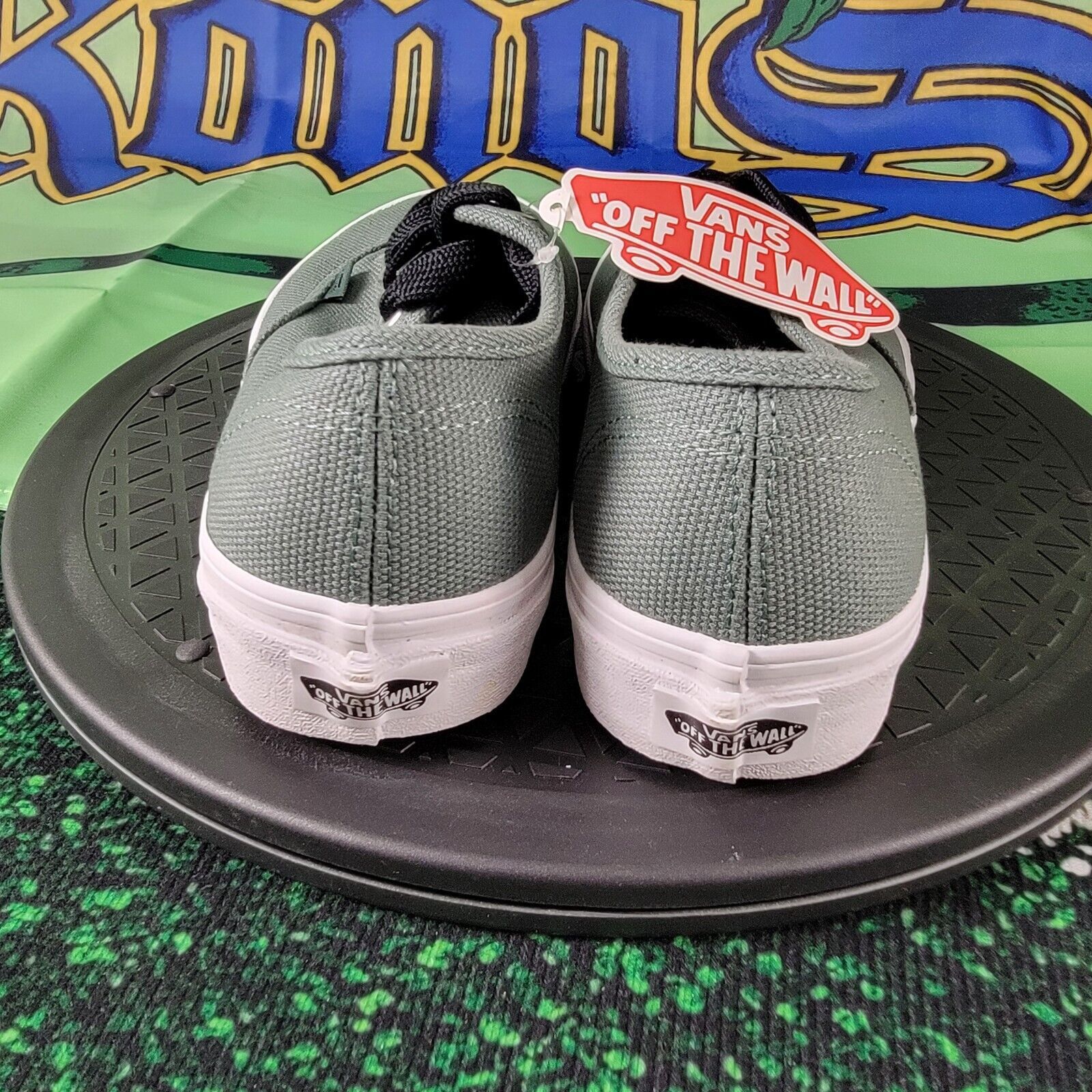 Vans VANS Authentic Oversized Lace Skate Shoes Silver Sz 5M 6.5W Size US 6.5 / IT 36.5 - 3 Thumbnail
