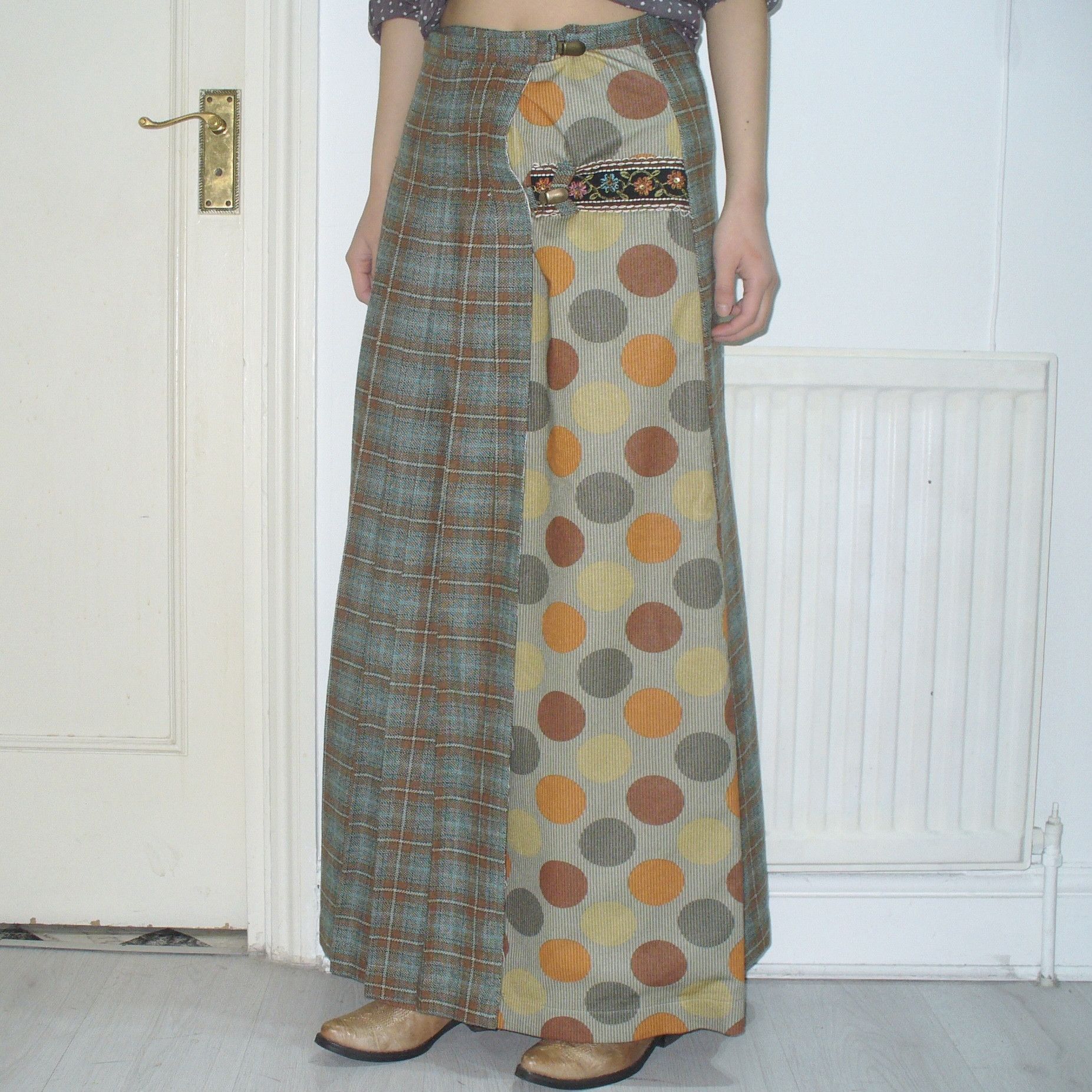 Other Made in Italy vintag maxi skirt Size 27" / US 4 / IT 40 - 1 Thumbnail