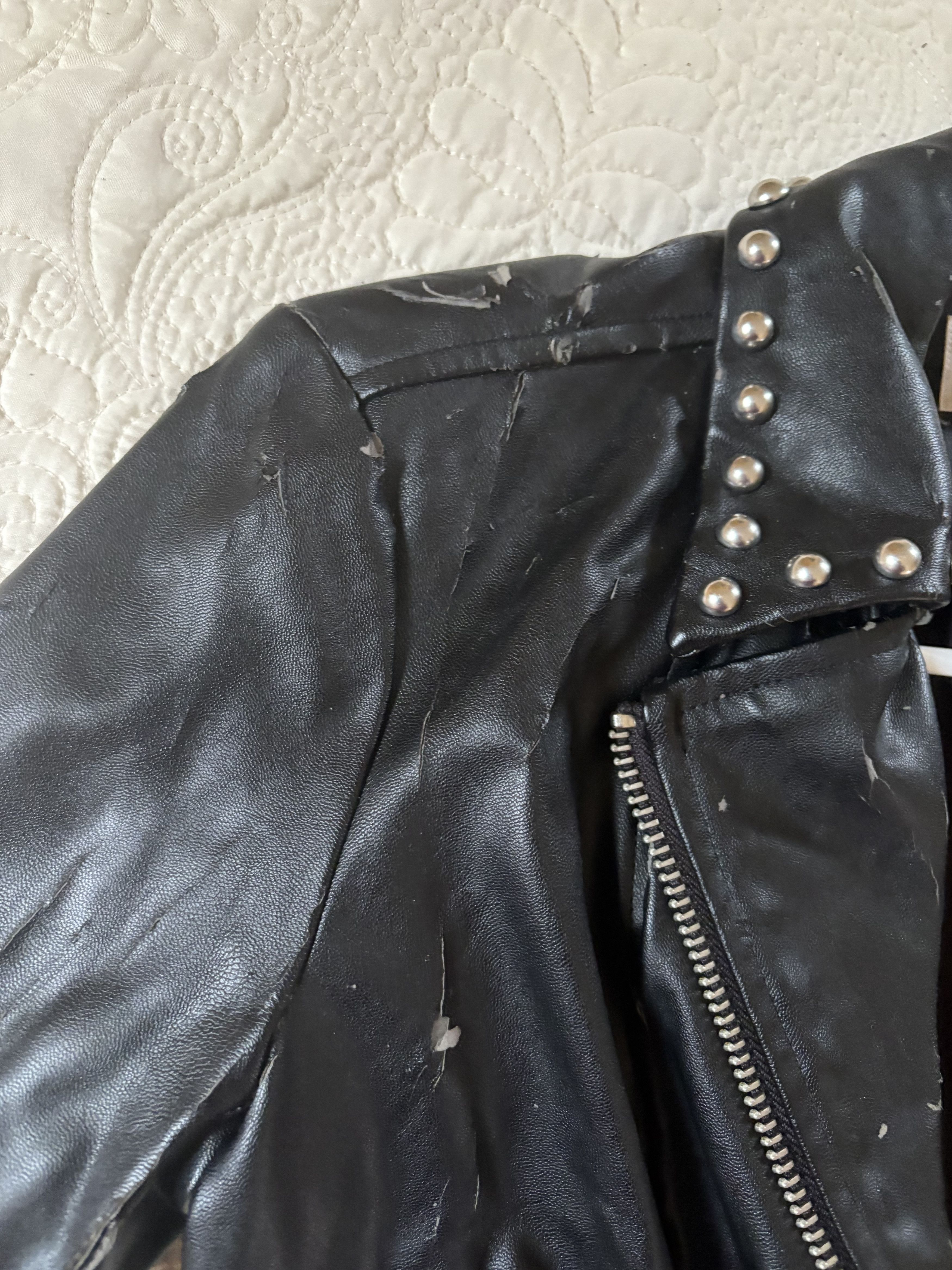 Michael Kors Michael Kors Leather Jacket Needs Some love Size S / US 4 / IT 40 - 1 Thumbnail