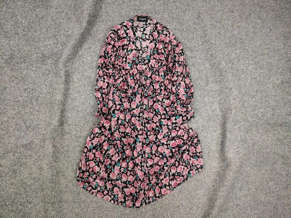 The Kooples Cherry Blossom Blend Mini Dress Candy Flowers