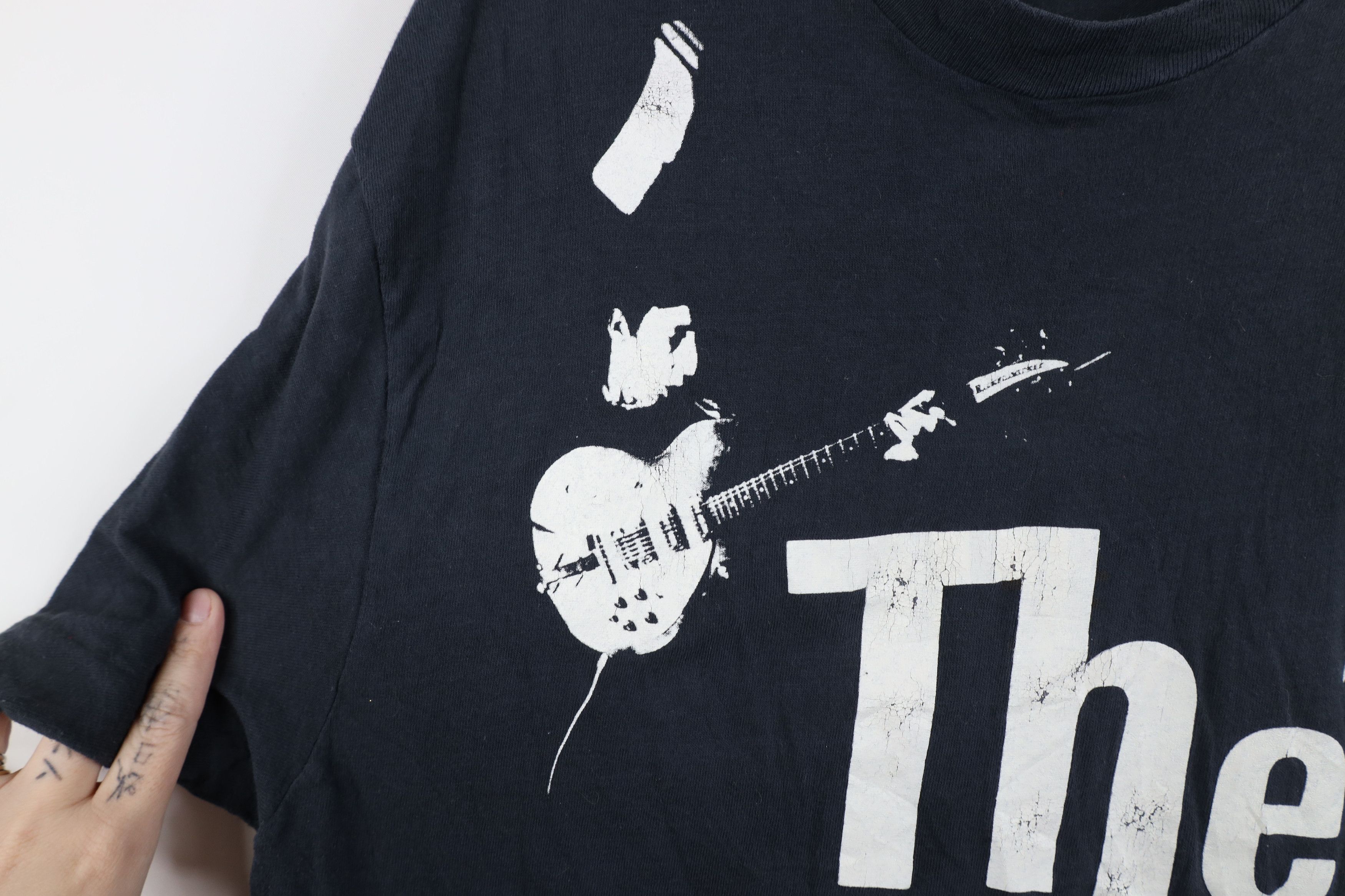 Vintage Vintage 80s Are Alright Tour The Who Band T-Shirt Black USA Size US XL / EU 56 / 4 - 4 Thumbnail